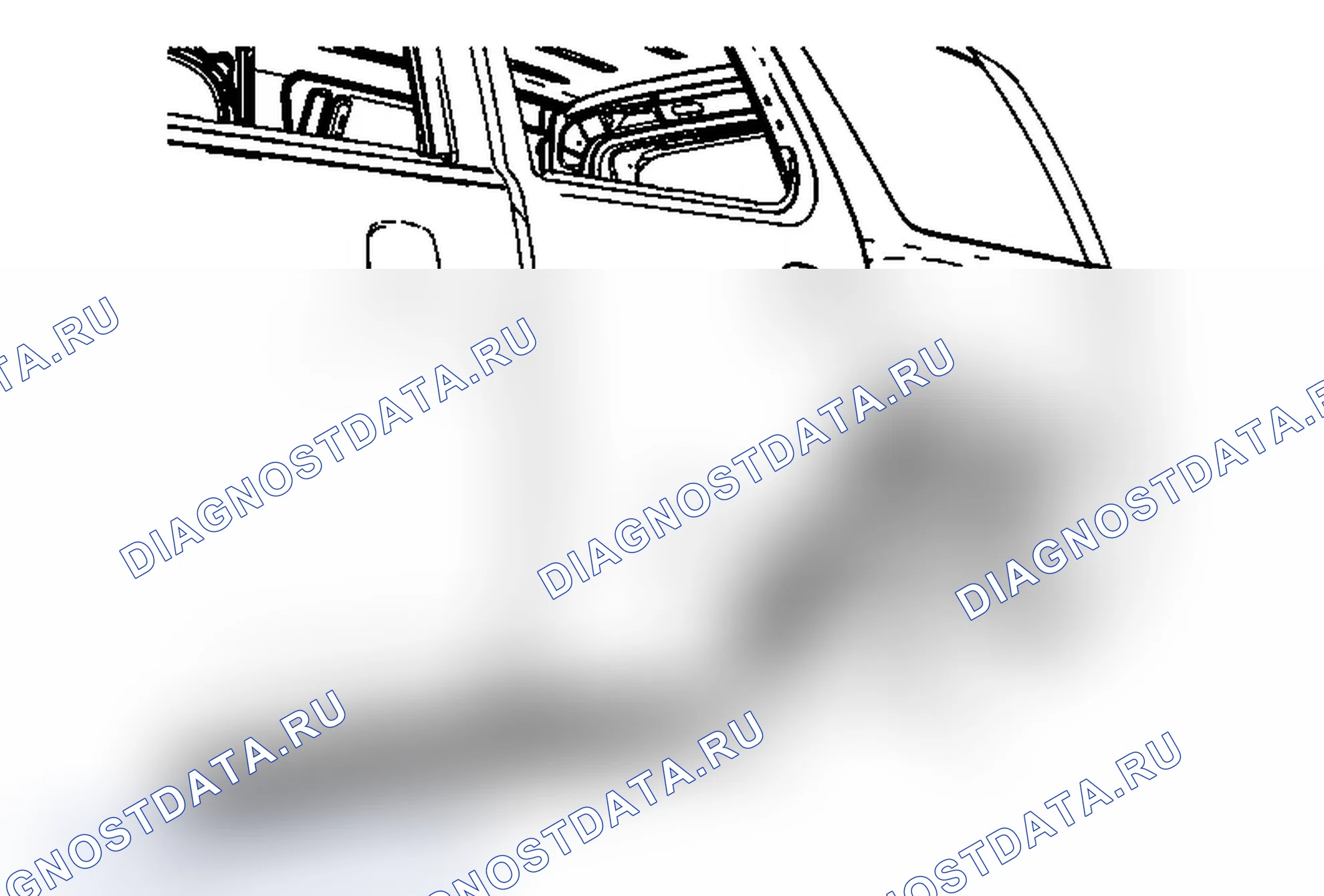 Рис. 61: Замена нижней передней части кузова (двухрежимный гибрид Chevrolet Tahoe). Chevrolet Tahoe III