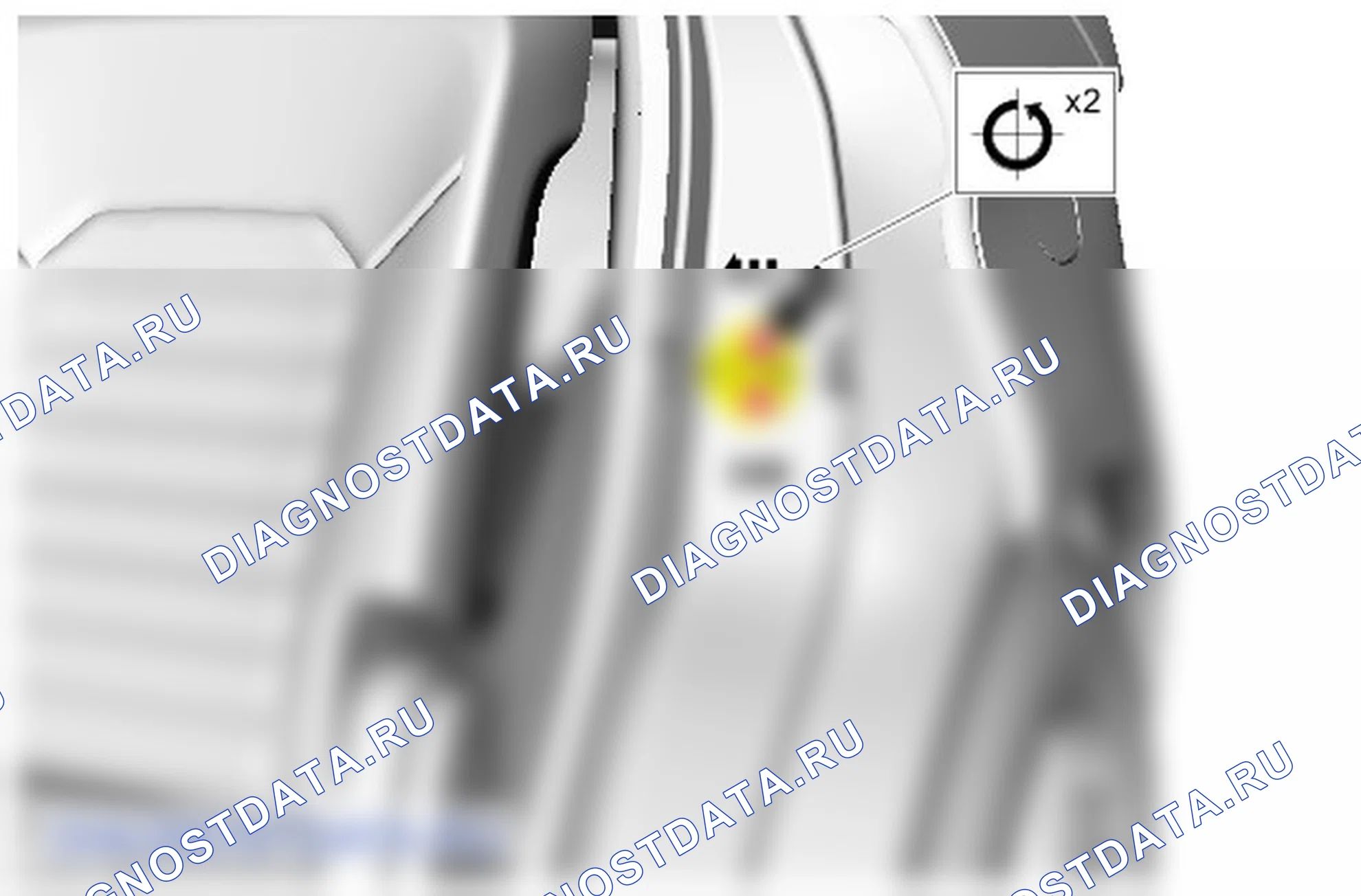 Как выверить положение задней двери. Ford S-MAX II
