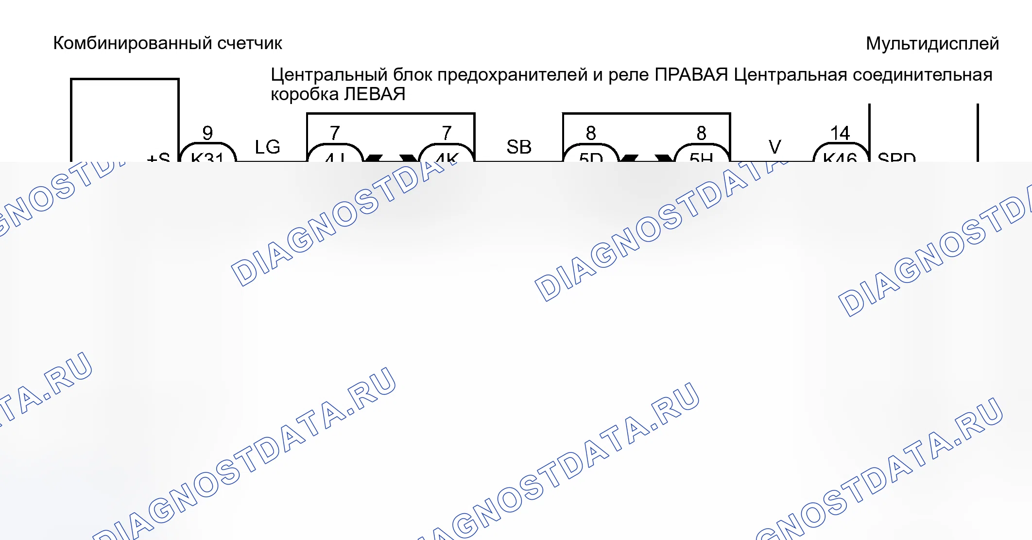 Рис. 29: электросхема. Haval H8 I