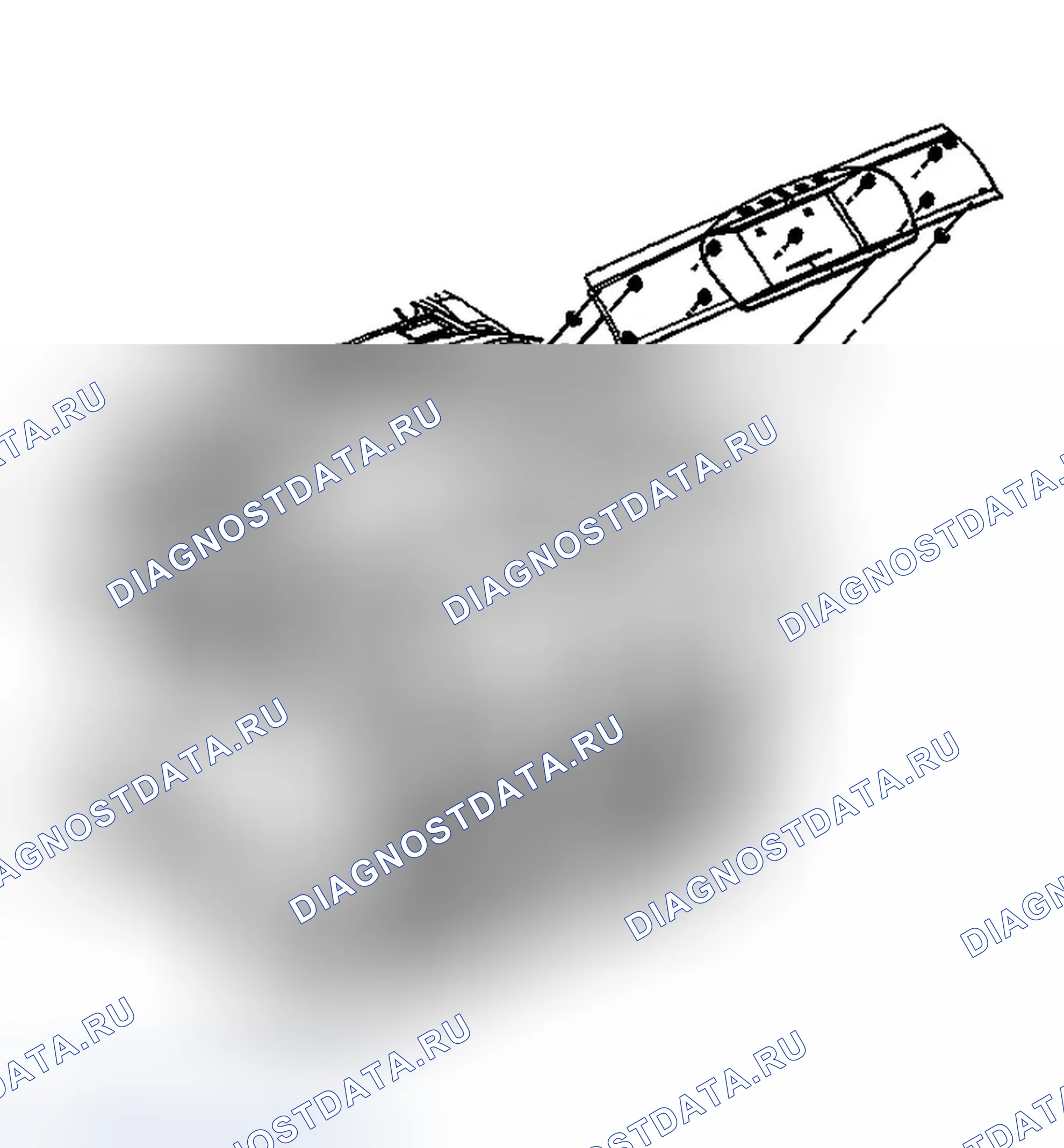 Рис. 12: Порядок демонтажа. Buick Rendezvous I