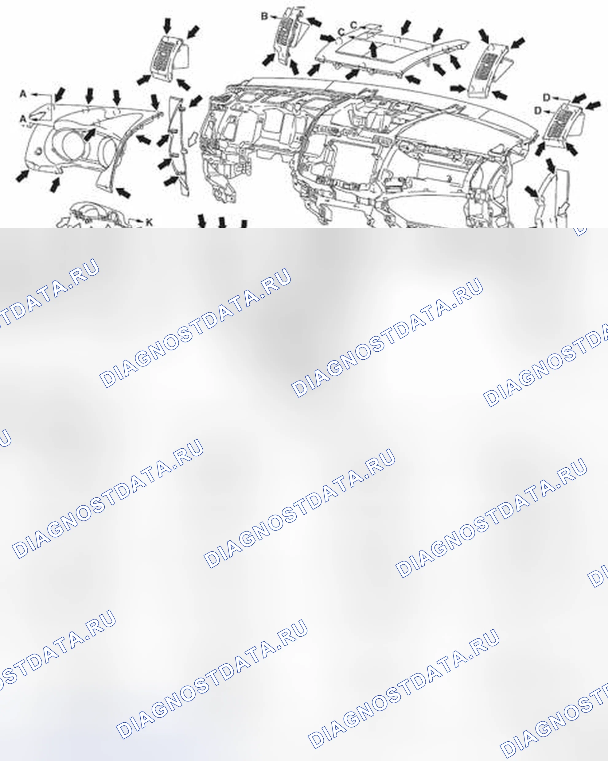 Рис. 19: ПОЛОЖЕНИЯ ЗАЖИМА И КОГТЯ. Honda e:NP1 I