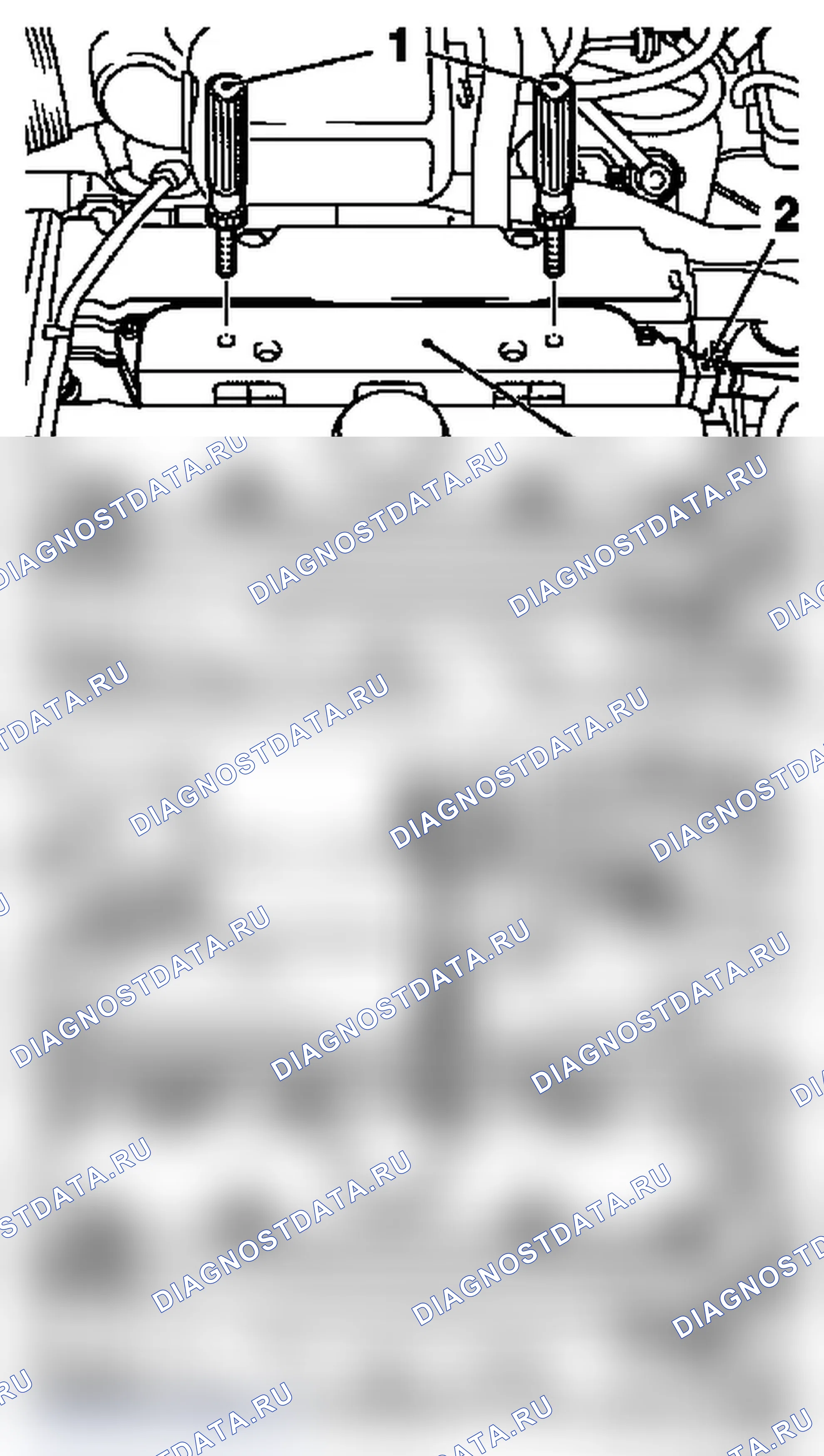 Проверить давление сжатия (X 14 XE, Z 14 XE, X 16 XEL, Z 16 XE, Z 16 YNG, X 18 XE1). Opel Astra G