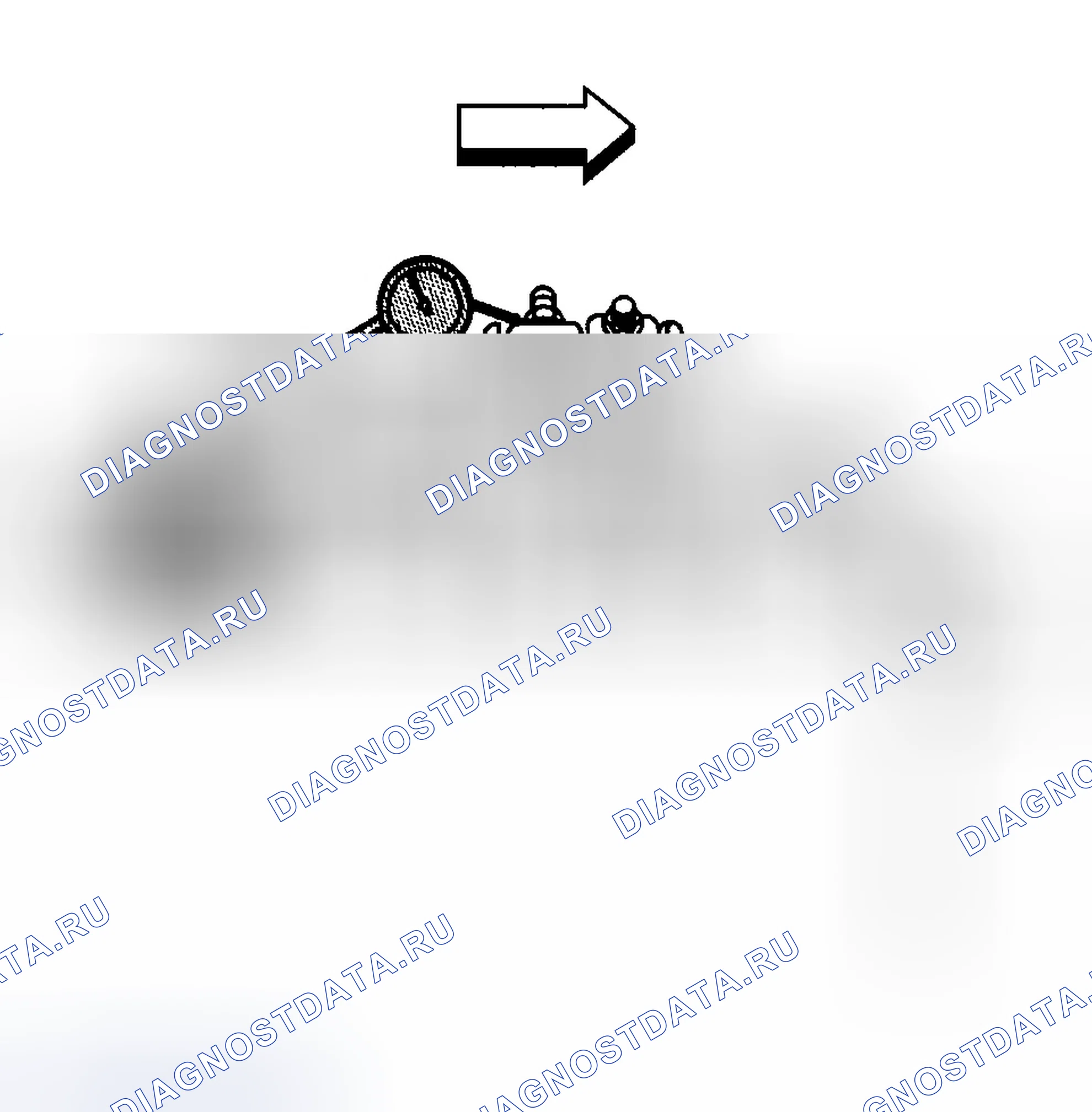 Рис. 1442: Измерение бокового зазора шатуна. Chevrolet Silverado 2500 