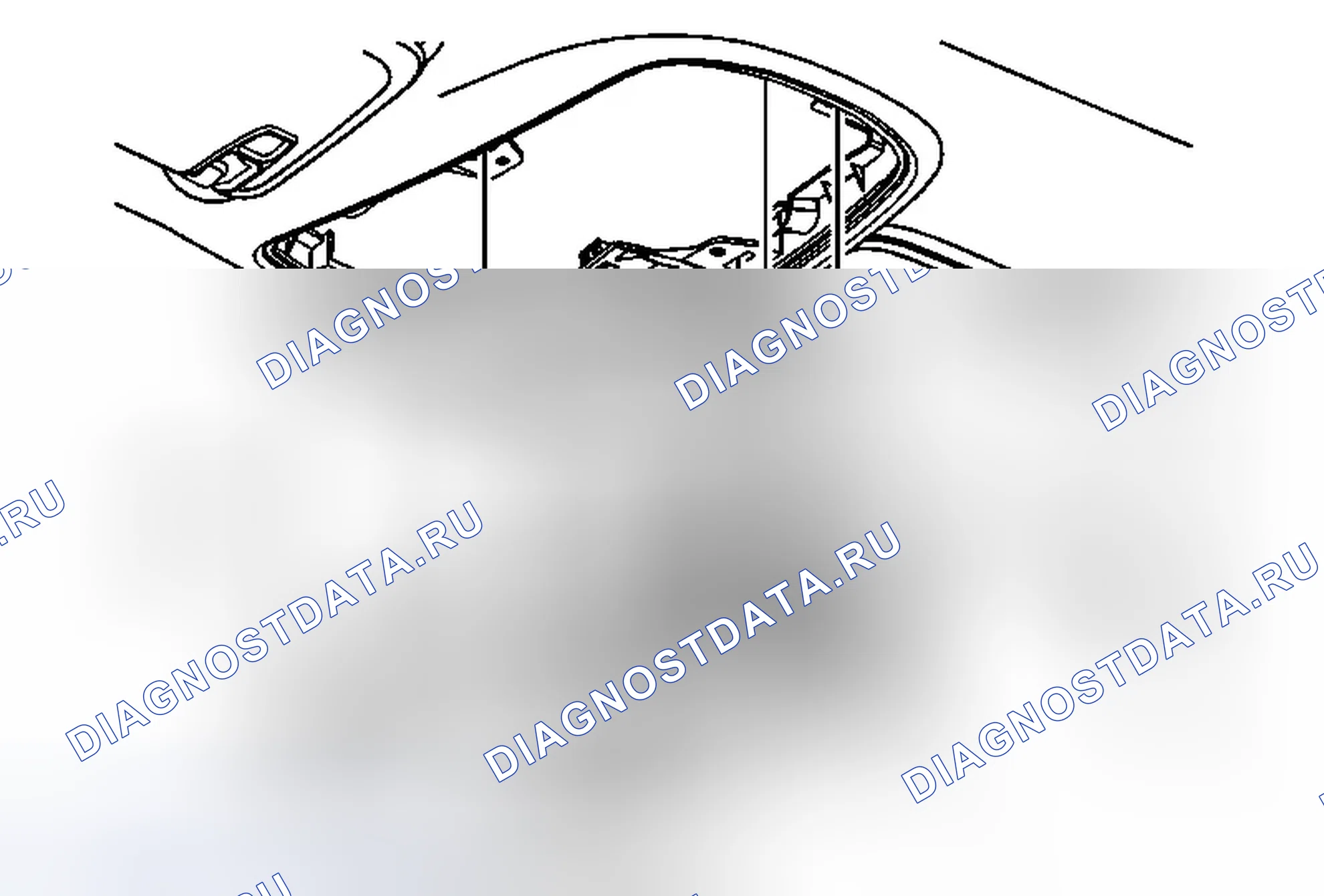 Рис. 84: Замена консоли крыши. Buick LaCrosse II рестайлинг