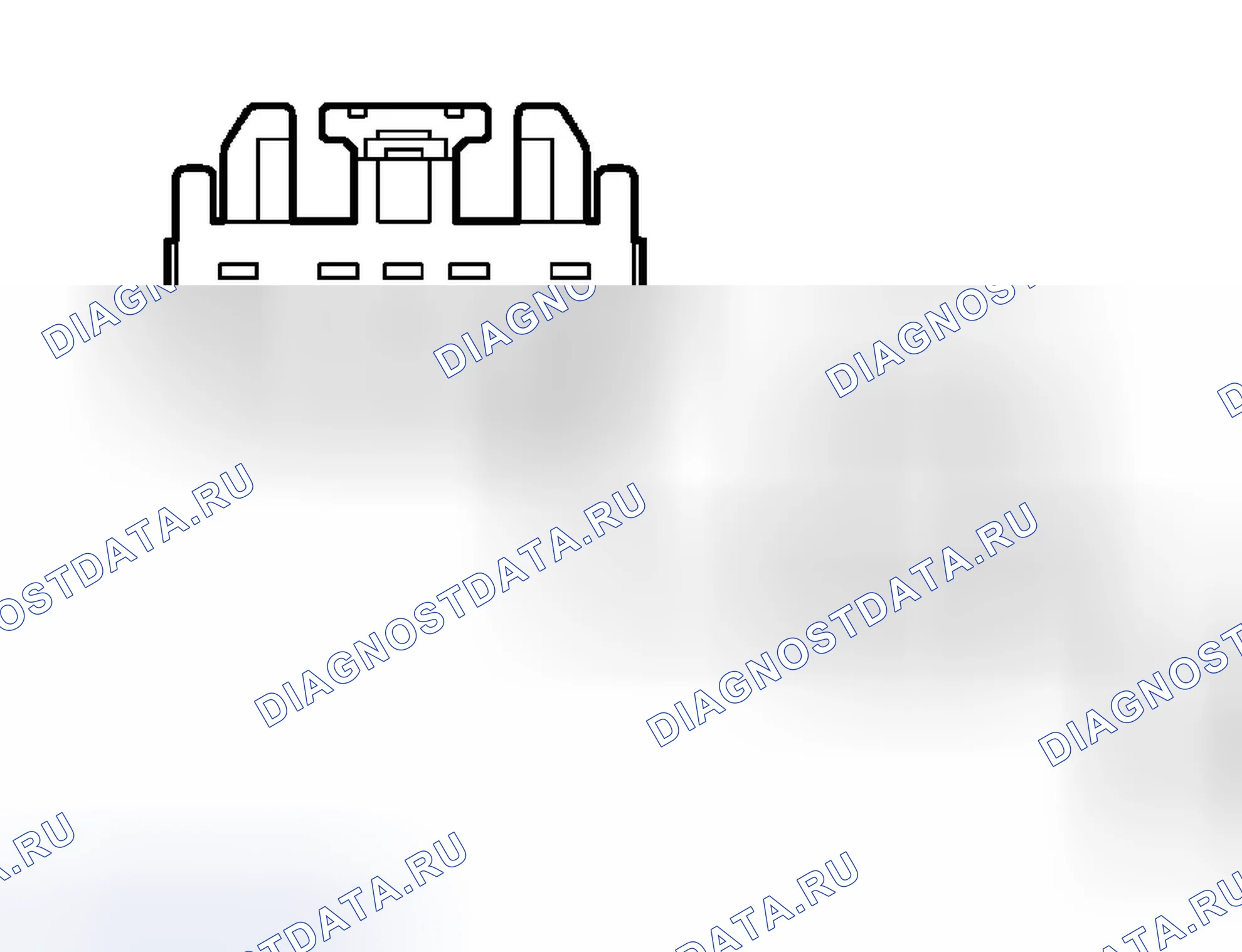 Рис. 28: ТОЧЕЧНОЕ ИСПЫТАНИЕ N: АВАРИЙНЫЕ ЛАМПЫ НЕ РАБОТАЮТ. Ford Taurus IV рестайлинг