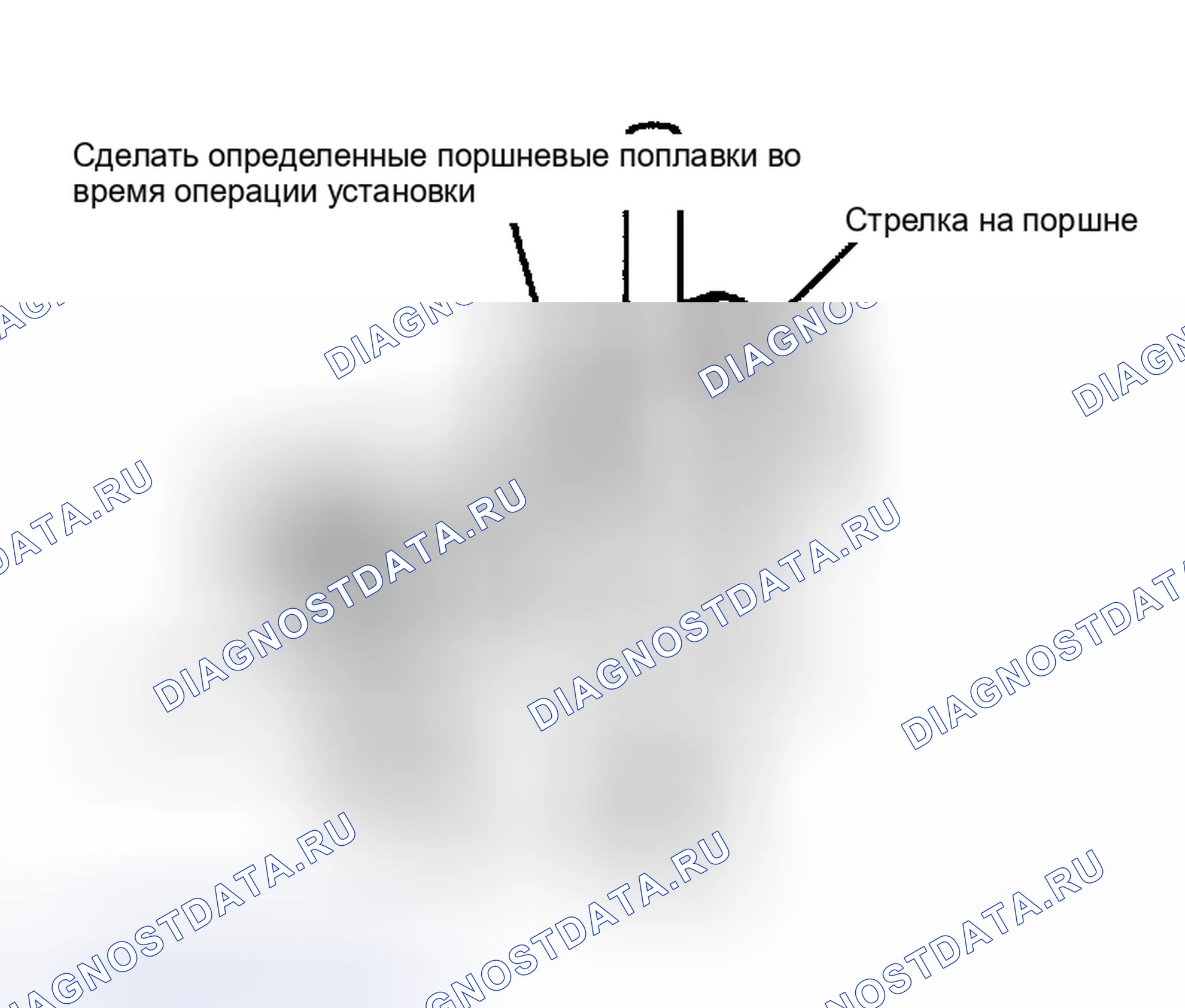 Рис. 13: Установка поршневого пальца. Ford Mustang III рестайлинг