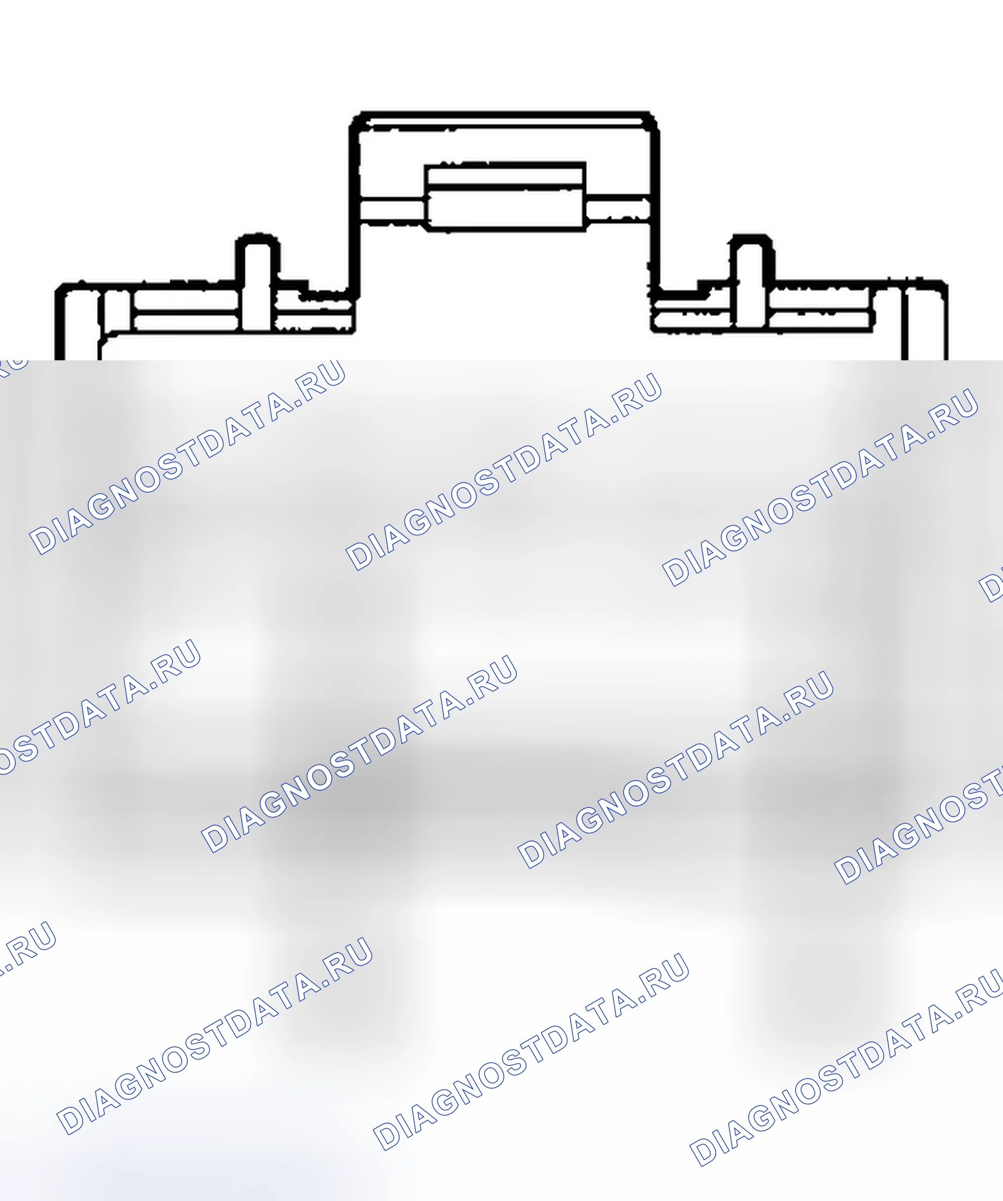 Рис. 20: Дополнительный кондиционер C938a (спереди) или C940a (сзади). Ford Explorer III