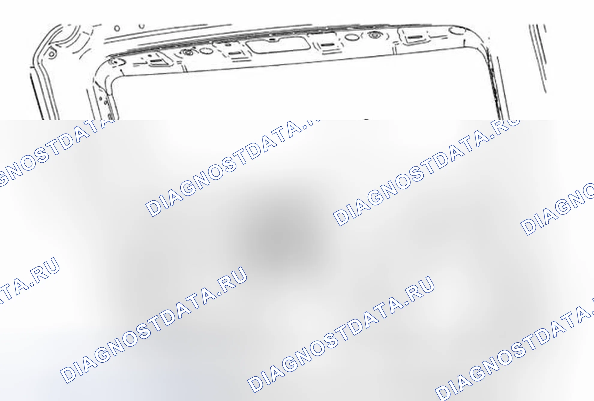 Рис. 25: Замена двигателя стеклоочистителя заднего стекла. Buick Encore I