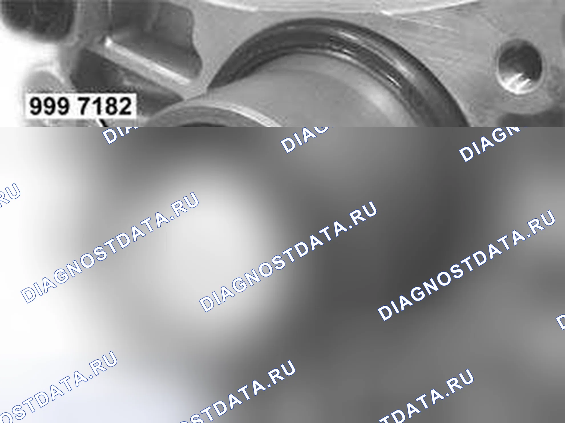 Рис. 175: Установка уплотнений. Volvo S60 I