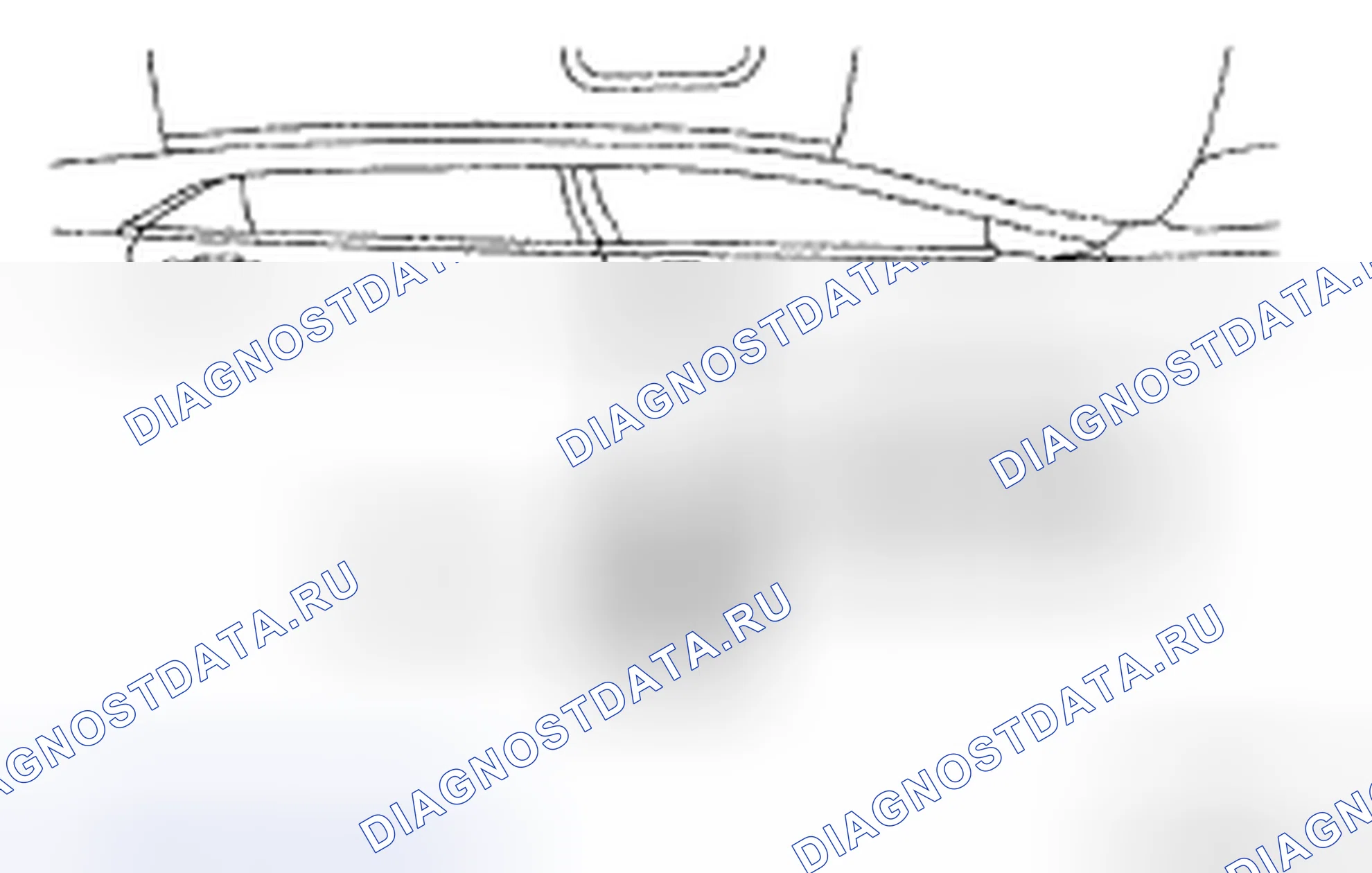 Рис. 233: ОСМОТР ТРАНСПОРТНОГО СРЕДСТВА. Toyota Avalon XX30 рестайлинг