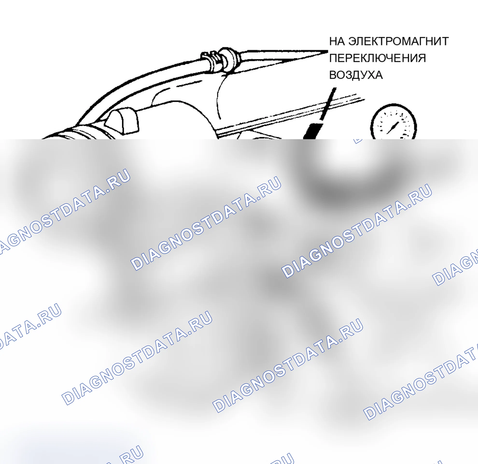 Рис. 376: DR37 (5 из 5) - Расположение соленоидов. Dodge Dakota Shelby 