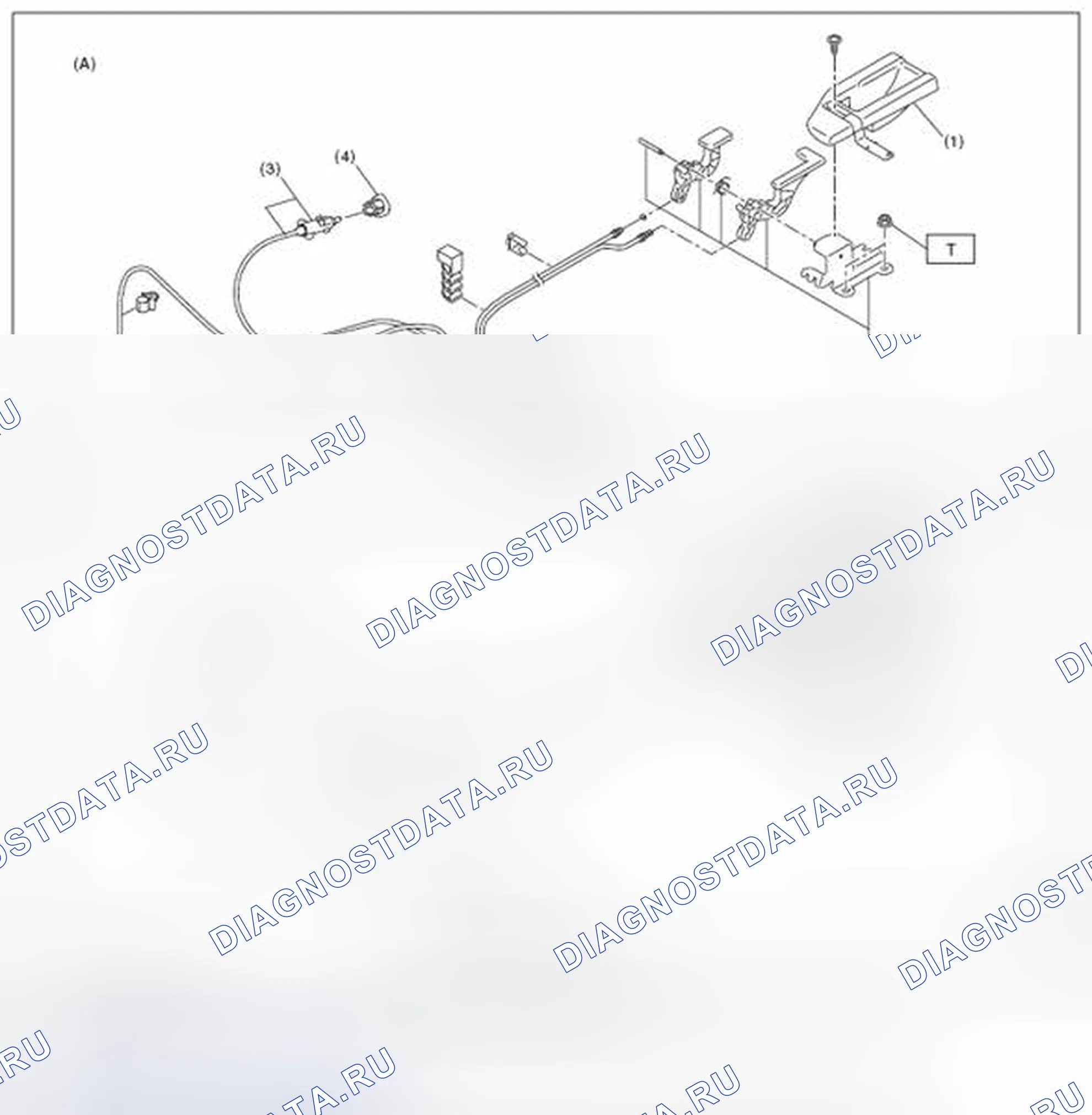 Рис. 11: ДИСТАНЦИОННЫЙ ОТКРЫВАТЕЛЬ. Subaru Impreza GK