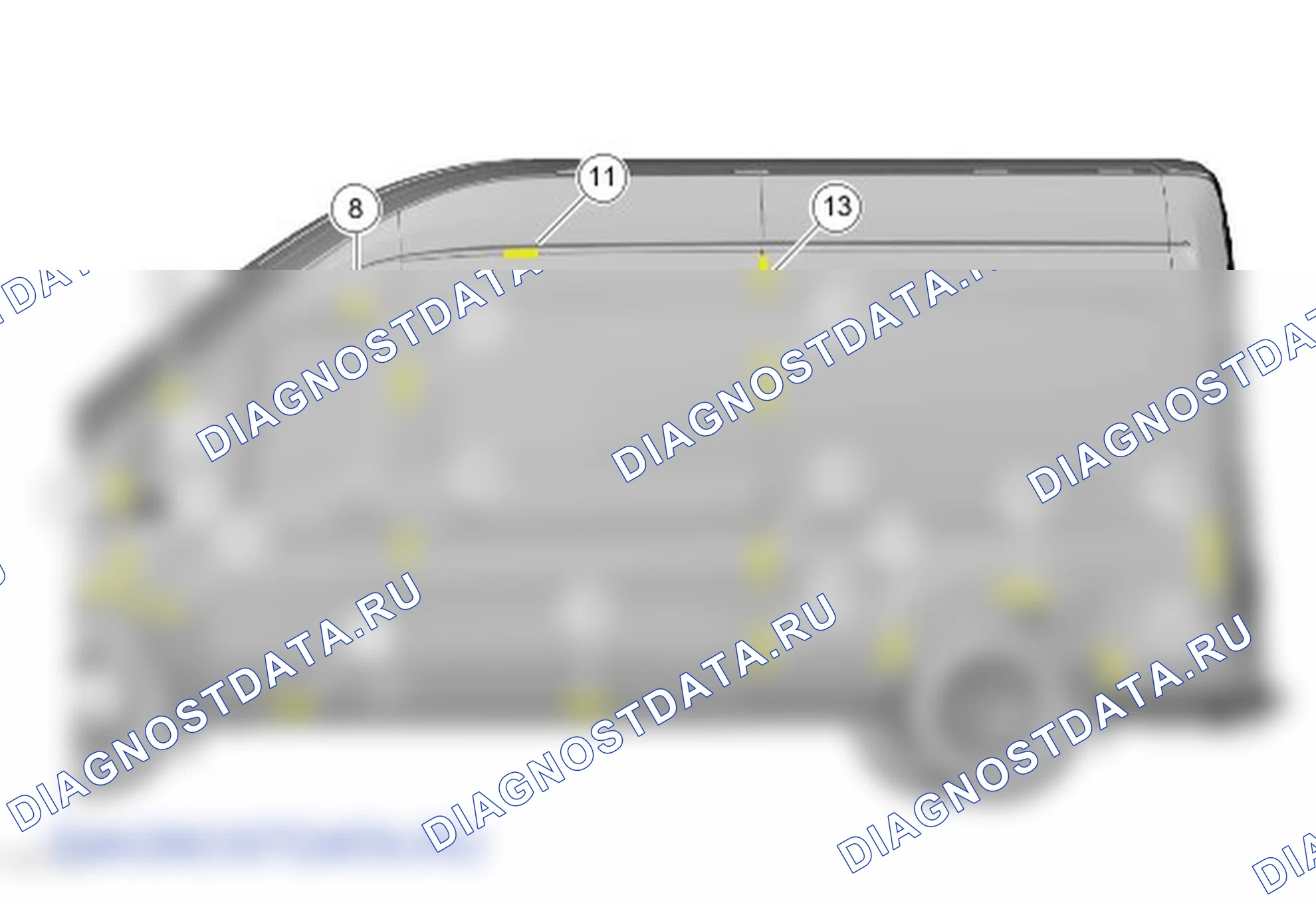 Кузов и рама: описание и работа. Ford Transit VIII