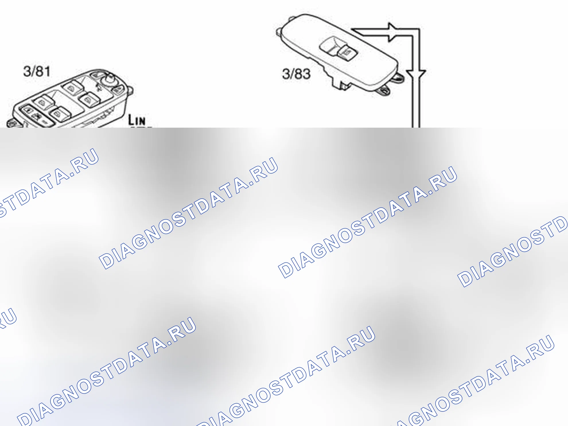 Рис. 479: ОПЕРАЦИОННЫЕ ОКНА. Volvo S40 II рестайлинг