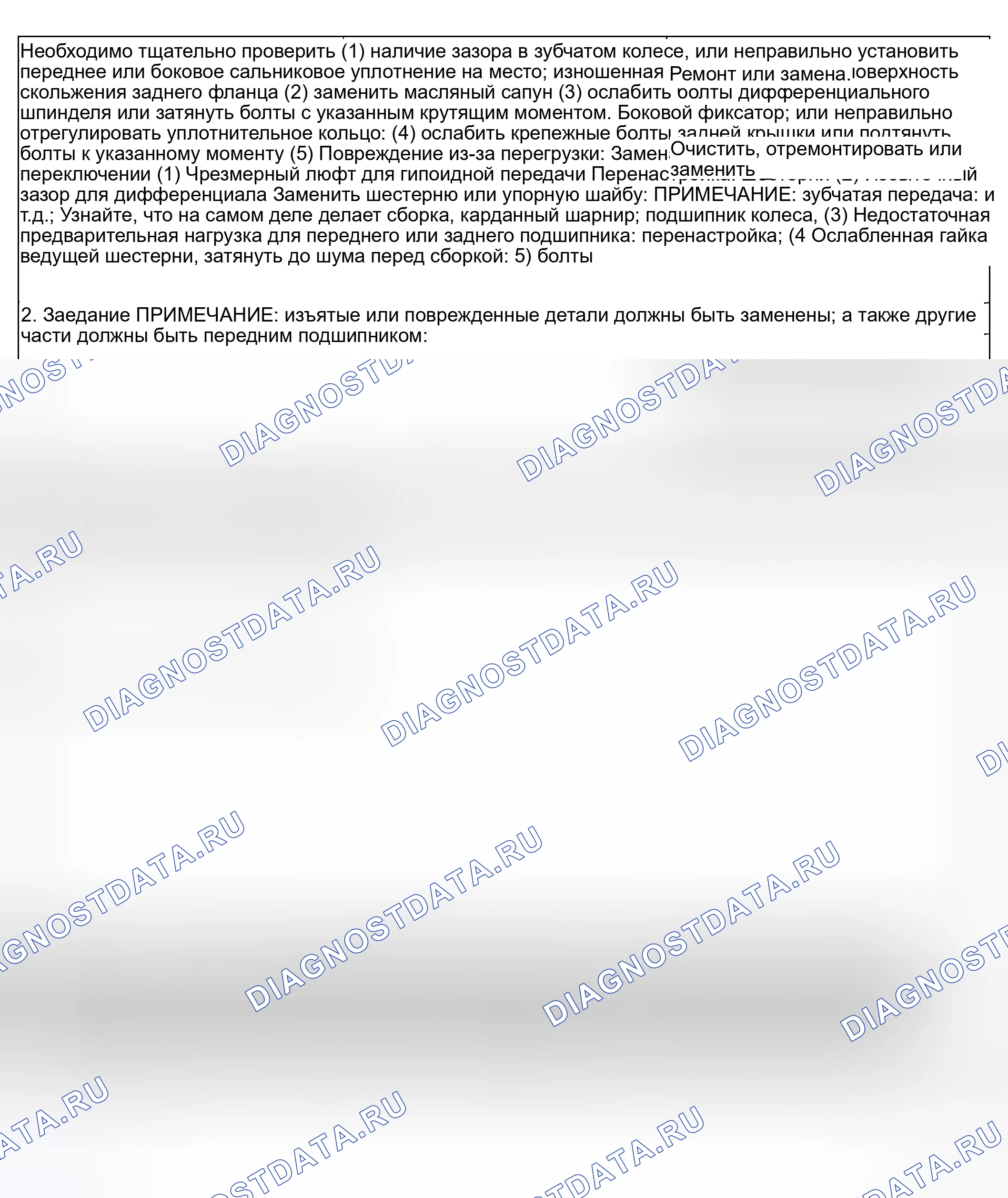 Рис. 193: Общая схема поиска и устранения неисправностей при осмотре. Subaru Impreza GD/GC/GG
