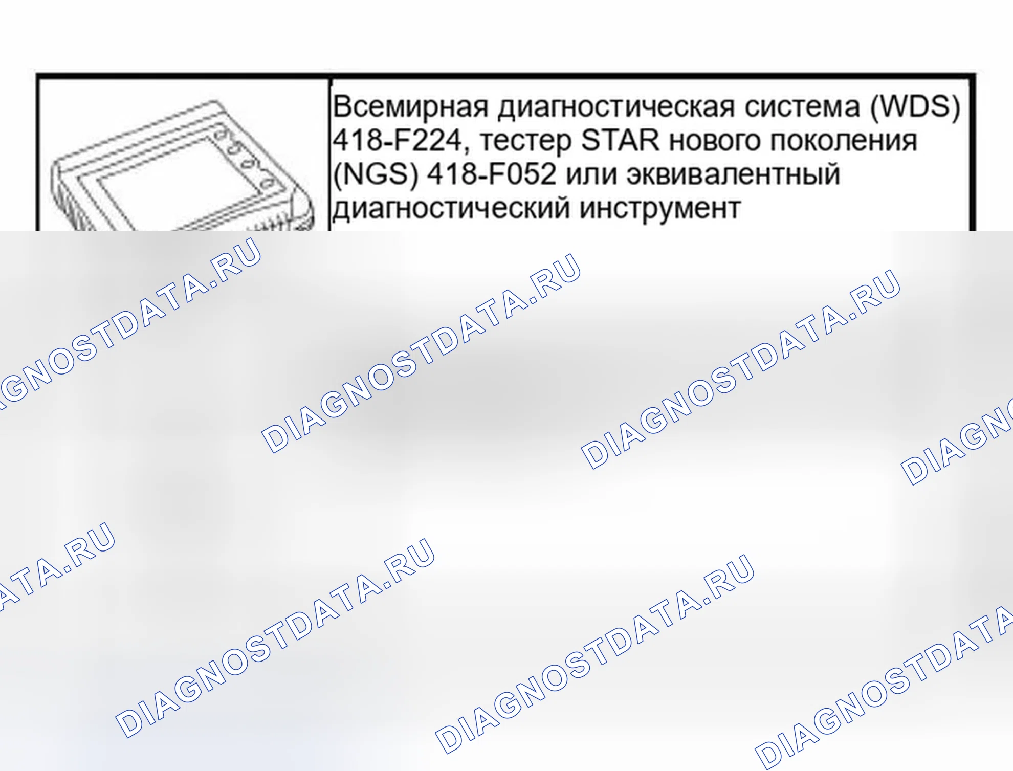 Рис. 1: Специальный инструмент (ы). Ford Ranger I