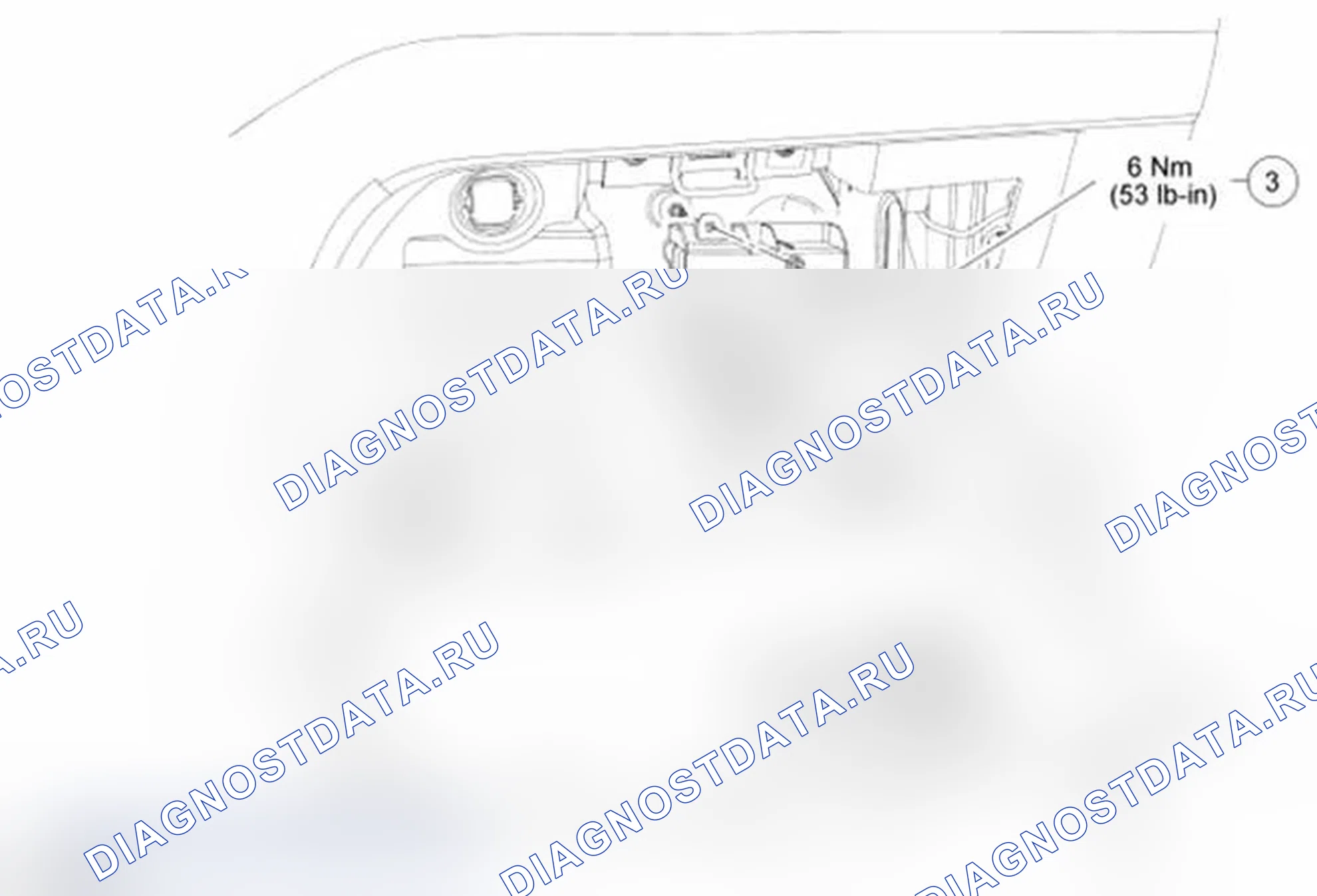 Рис. 12: Специальный инструмент (ы). Ford Transit Connect I рестайлинг
