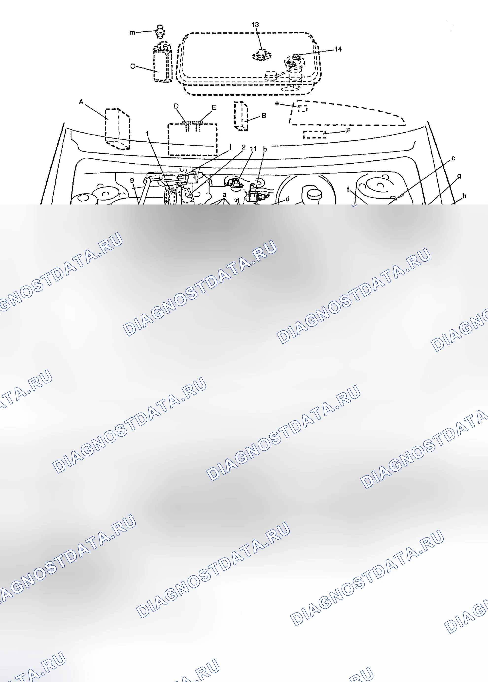 Рис. 166: КОМПЬЮТЕРИЗИРОВАННЫЕ СРЕДСТВА УПРАВЛЕНИЯ ДВИГАТЕЛЕМ. Suzuki Vitara I
