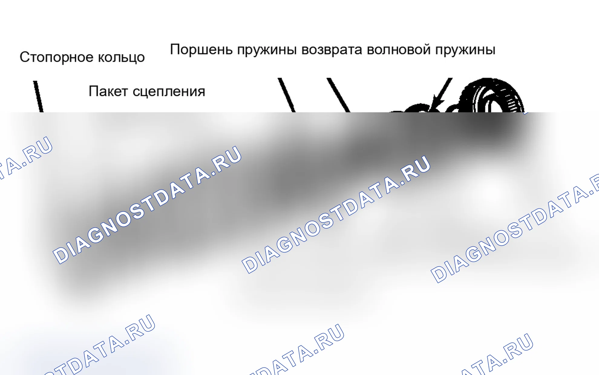 Рис. 22: Разборка. Mercury Sable I