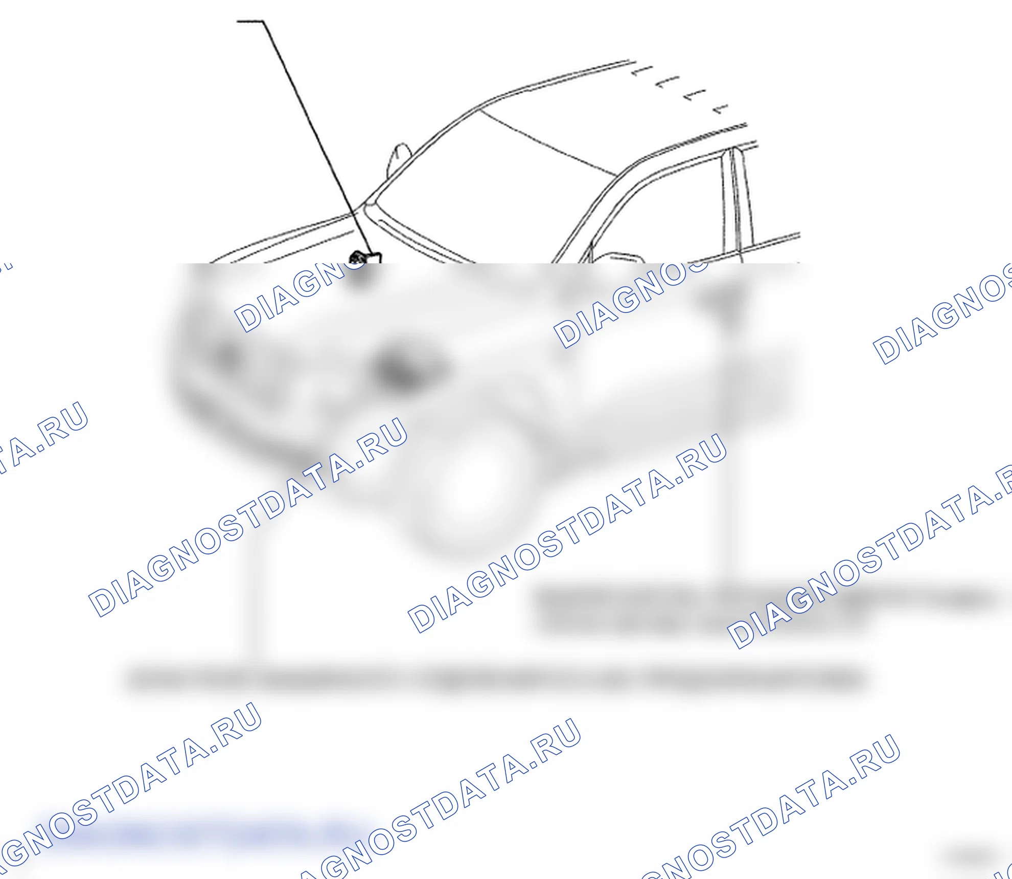 Рис. 1: РАСПОЛОЖЕНИЕ ДЕТАЛЕЙ. Toyota Land Cruiser 200