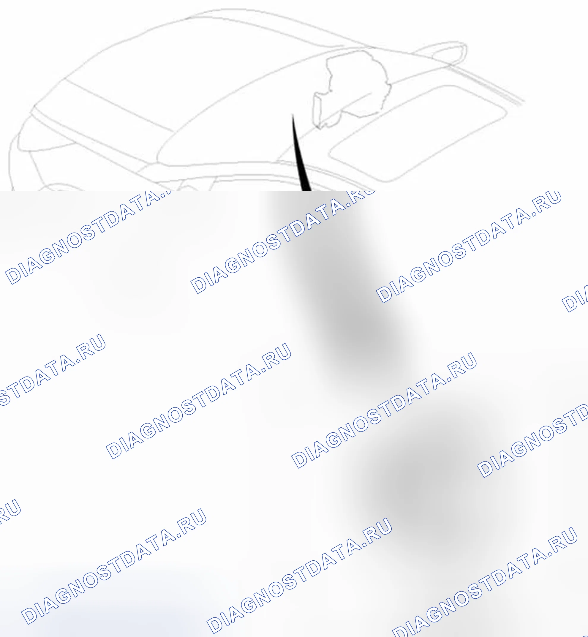 Рис. 35: Расположение компонентов. Hyundai Sonata VI