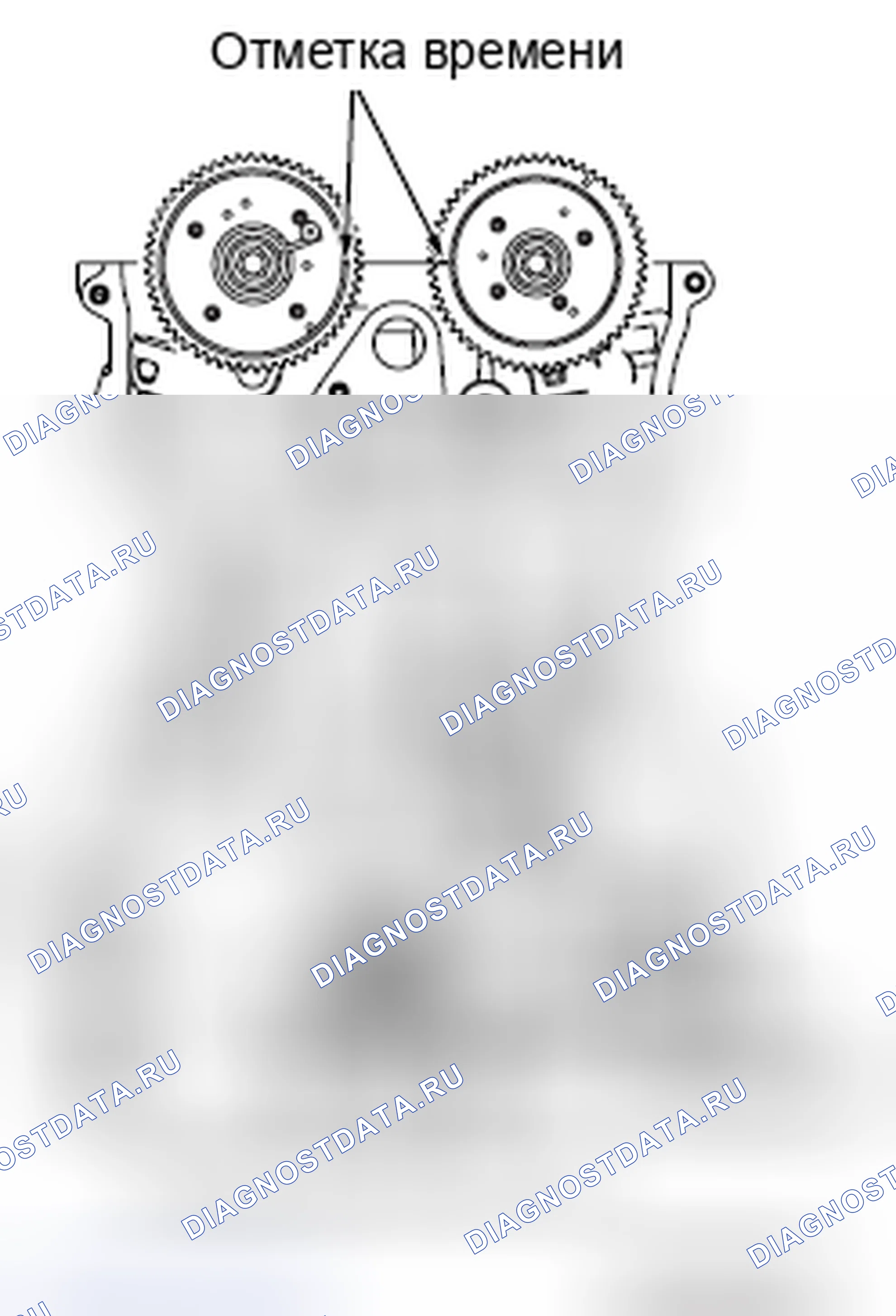 Рис. 50: >> C <<УСТАНОВКА ЦЕПИ СИНХРОНИЗАЦИИ. Honda Domani MB