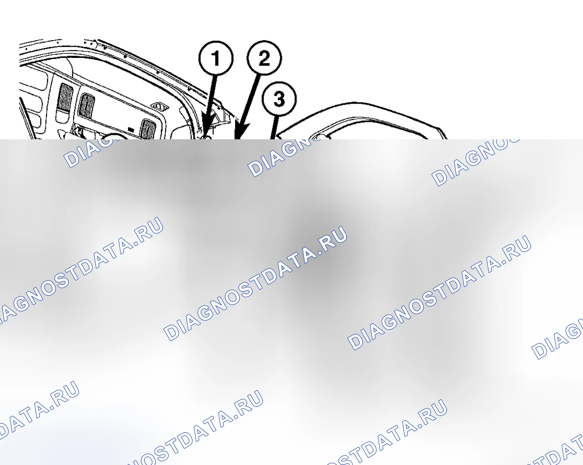 Рис. 265: ДВЕРЬ. Dodge Cab & Chassis R3500 HD transition