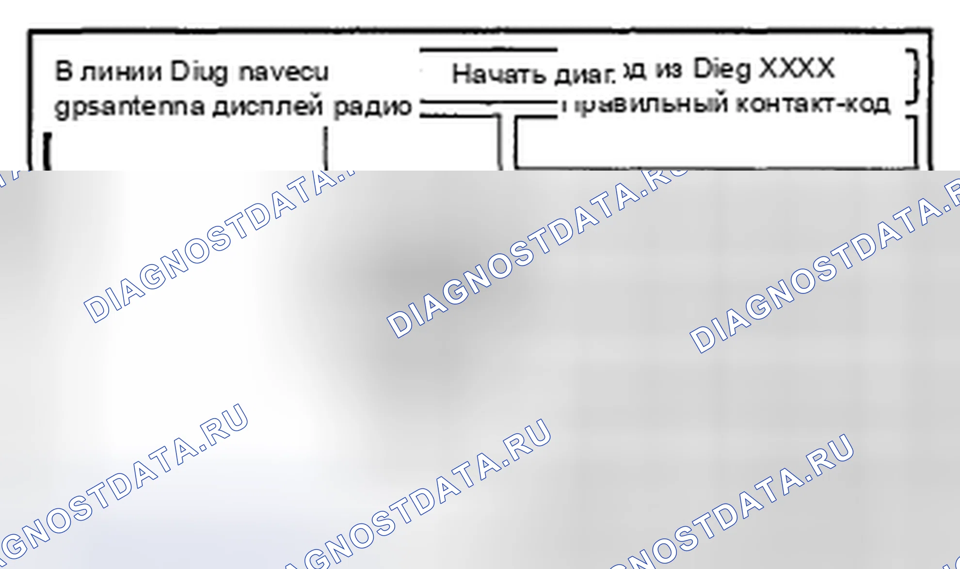 Рис. 27: Система всегда работает в режиме поточной диагностики (режим заводской диагностики). Honda CR-V III