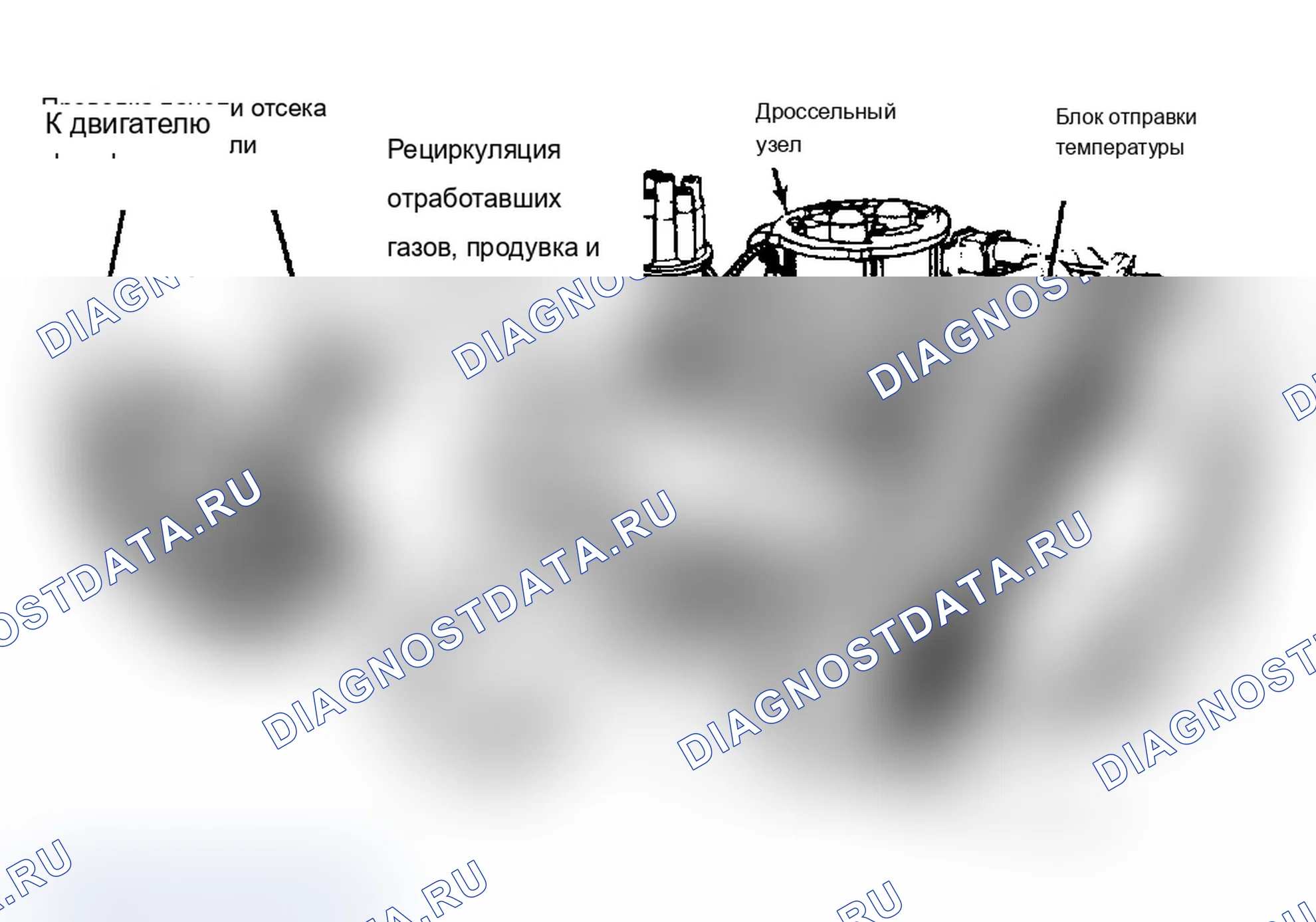 Рис. 6: Расположение компонентов (6 из 8). Dodge Dakota Shelby 