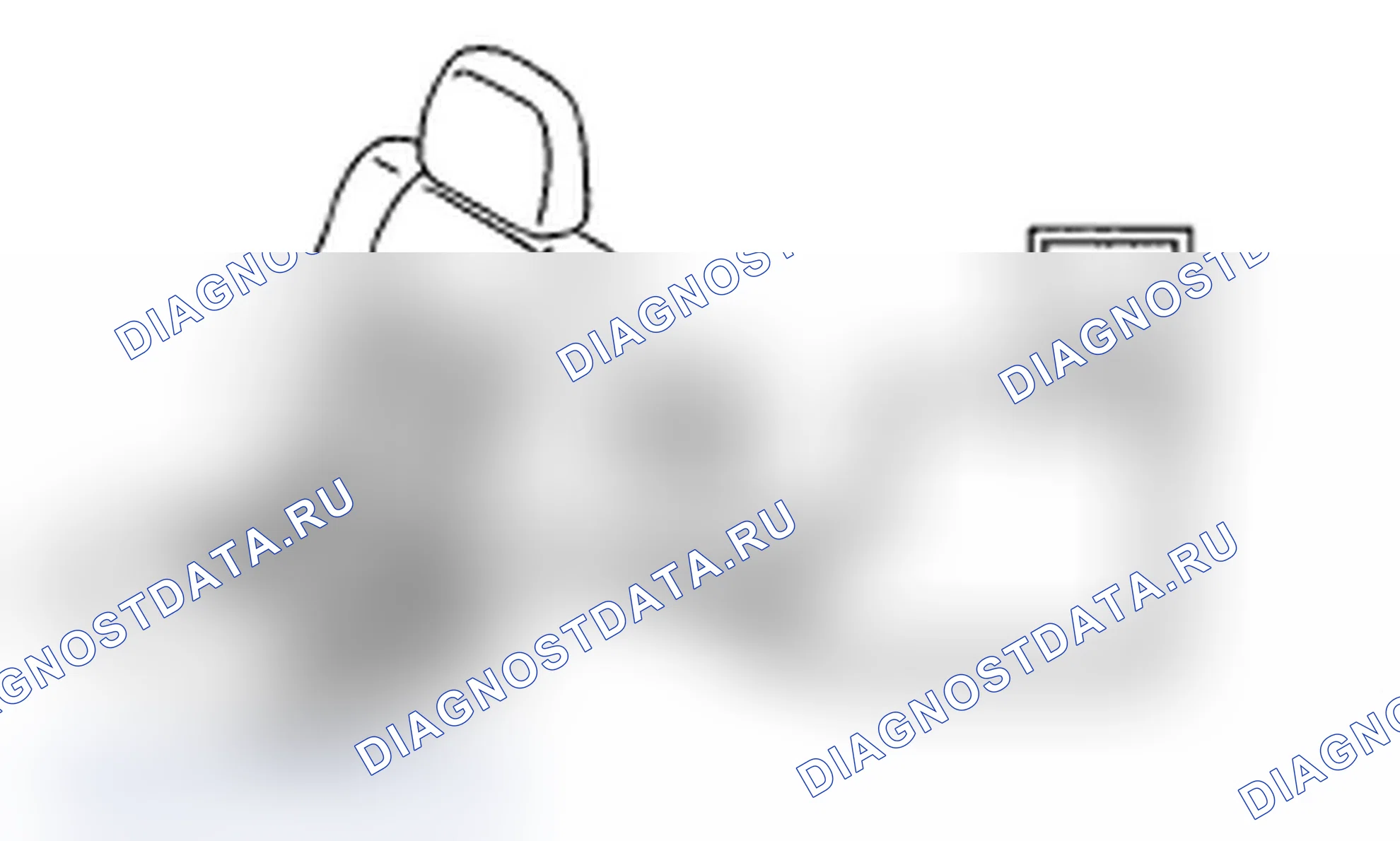 Рис. 52: БЛОК НАГРЕВАТЕЛЯ СИДЕНЬЯ. Subaru Impreza WRX GH