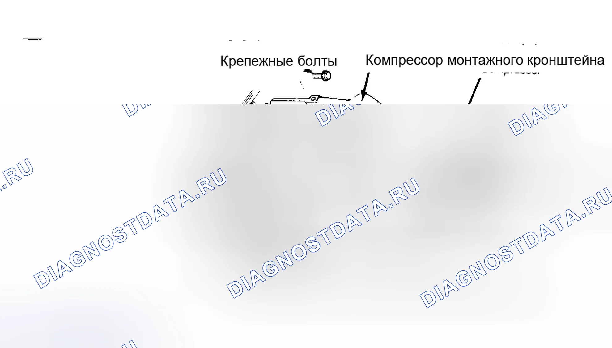 Рис. 7: ИНФОРМАЦИЯ О КОМПРЕССОРЕ. Ford Bronco III
