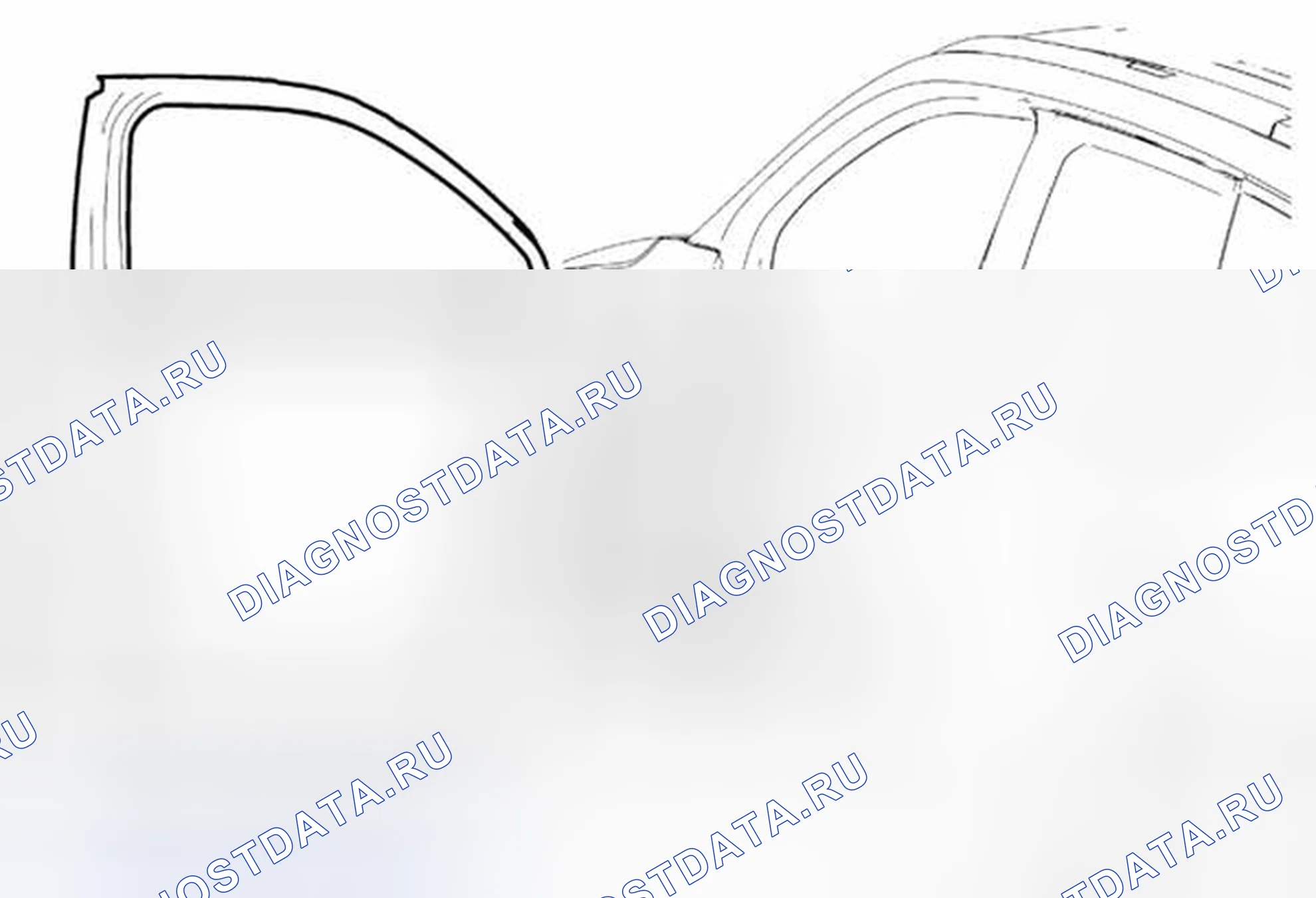 Рис. 92: Замена передней боковой двери. Chevrolet Orlando I