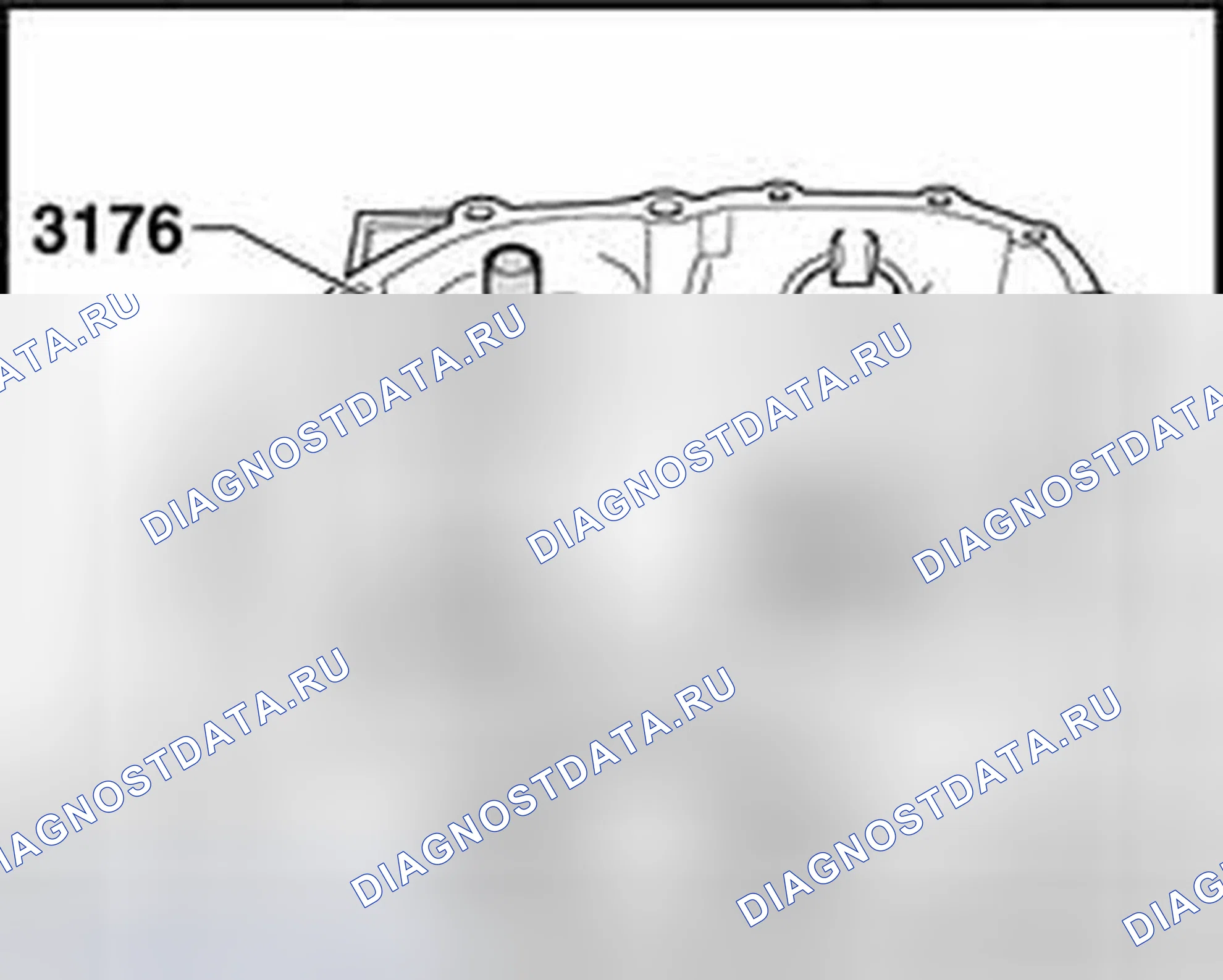 Рис. 531: Привод во втулке подшипника для штока переключения передач. Audi TT 8N