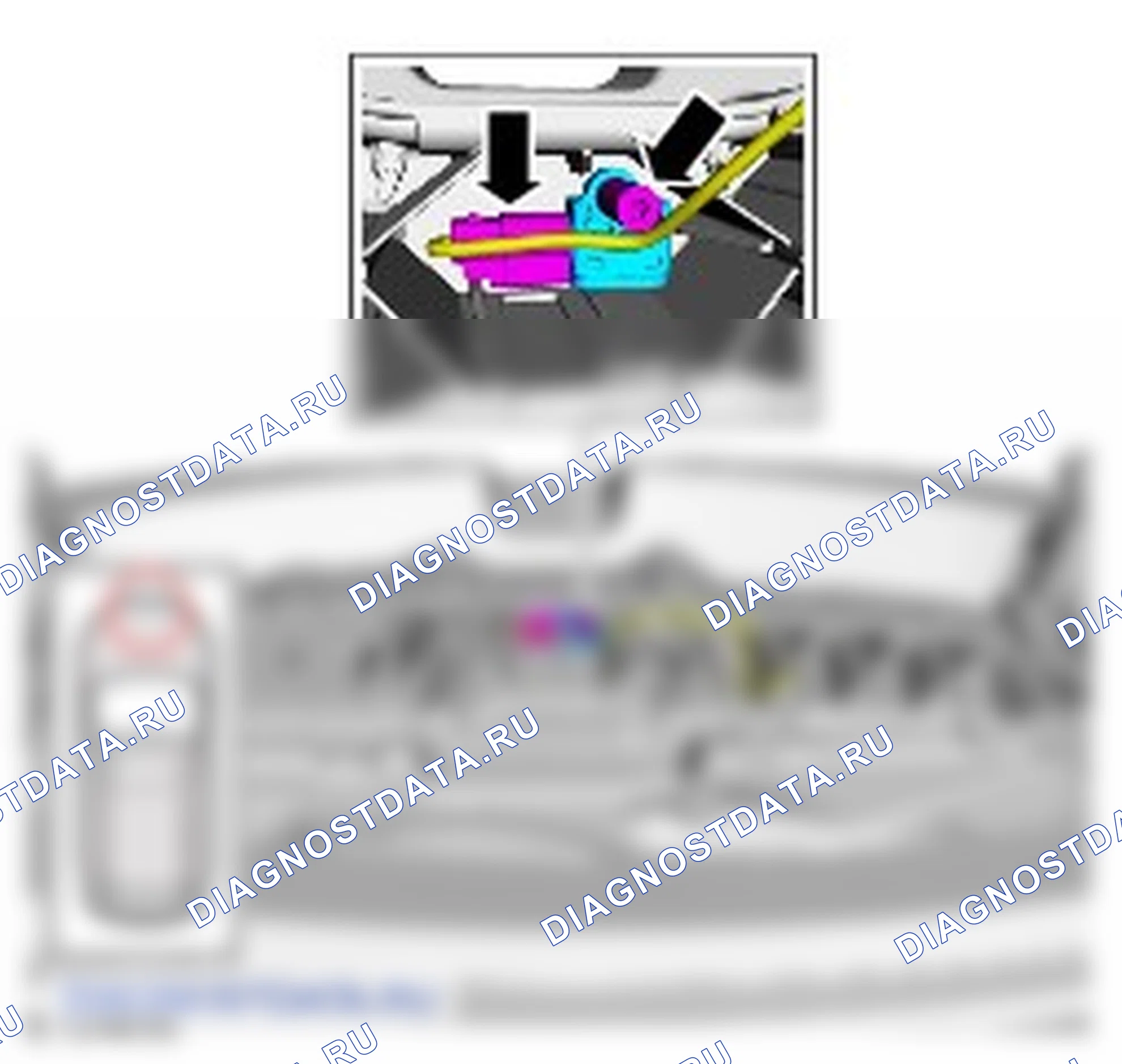 Как снять и установить датчик переднего удара. Ford Grand C-MAX II