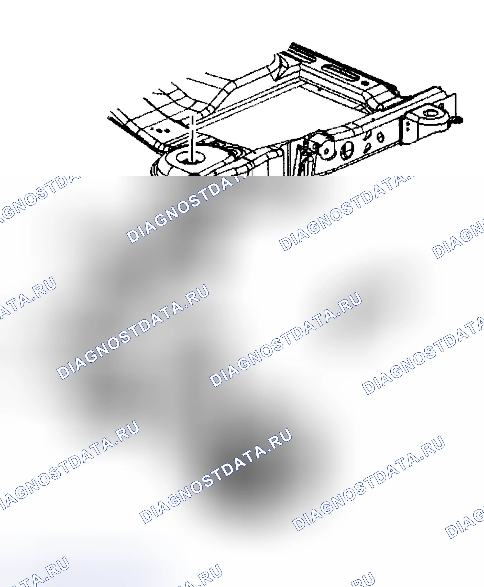 Рис. 10: Порядок демонтажа. GMC Cab & Chassis Sierra 3500 GMT800 early