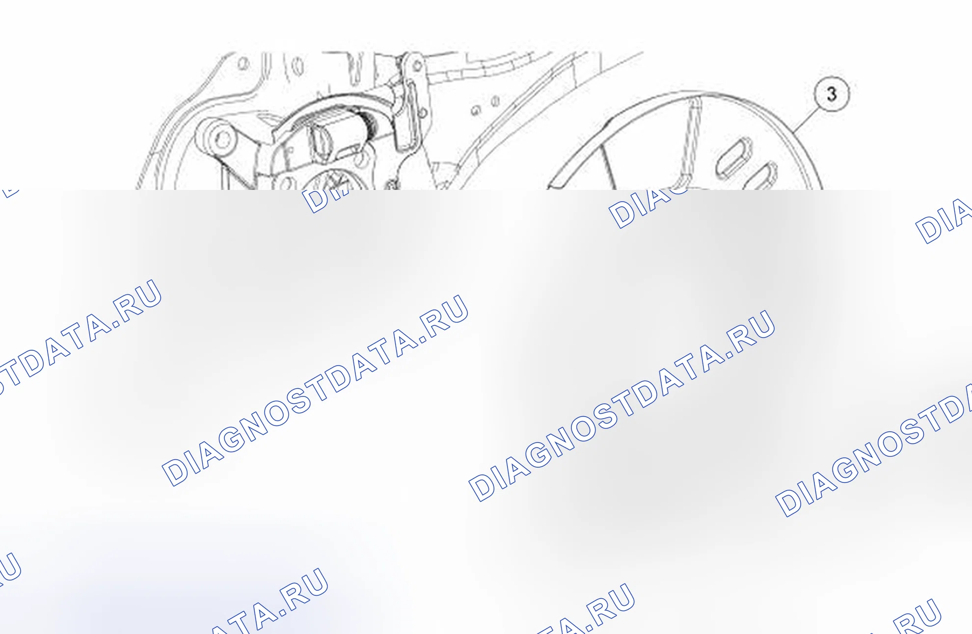 Рис. 8: Экран тормозного диска. Hyundai Lafesta I рестайлинг