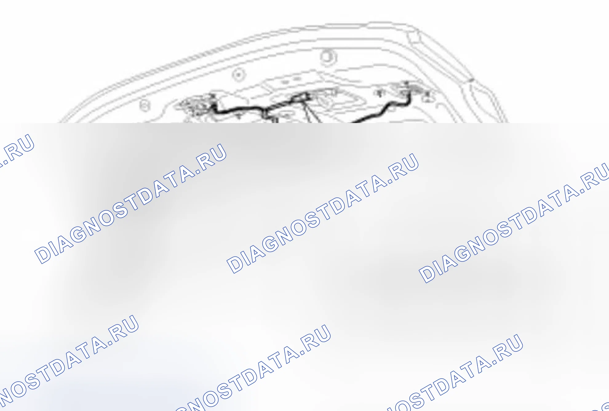 Рис. 59: Переключатель открытия крышки багажника. Hyundai Azera II