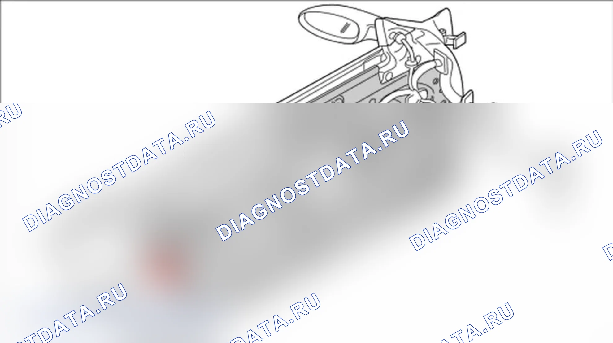 Рис. 130: Разъединение штепсельного электрического соединения на микровыключателе. Porsche Boxster S 987