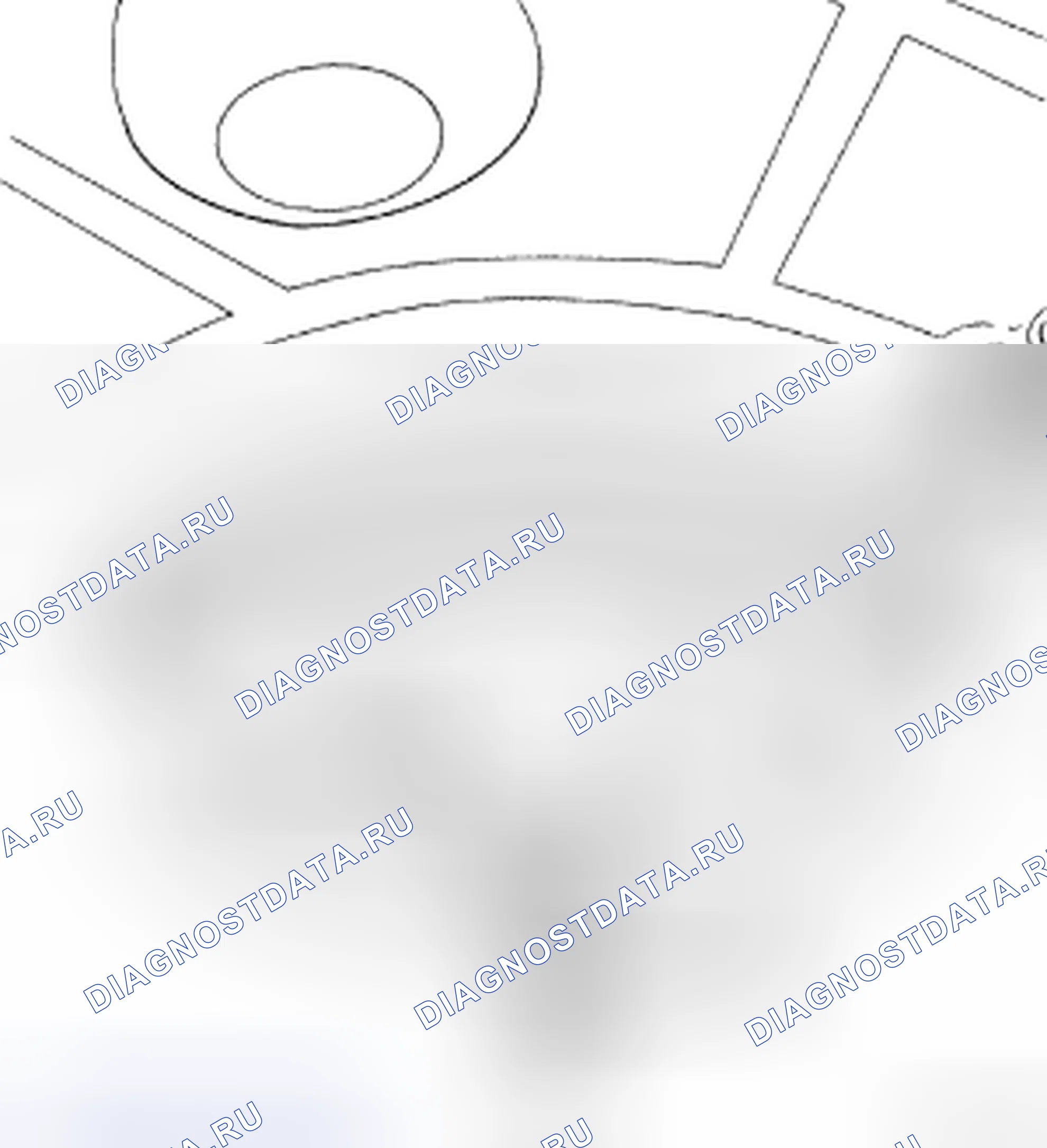 Рис. 361: ВИБРОГАСИТЕЛЬ. Chrysler Town & Country V