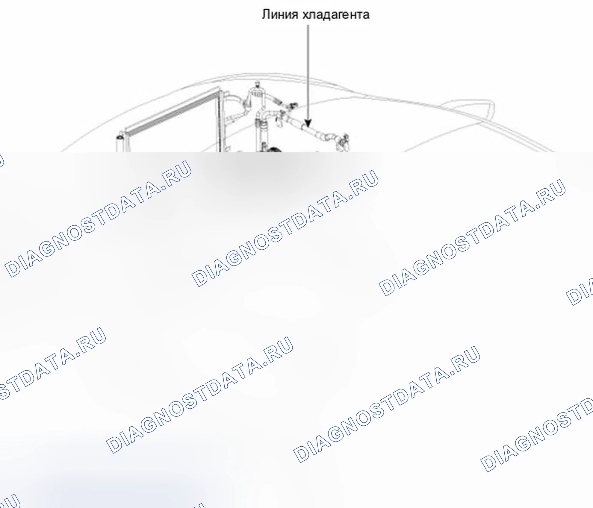 Рис. 26: Расположение компонентов. Hyundai Elantra V