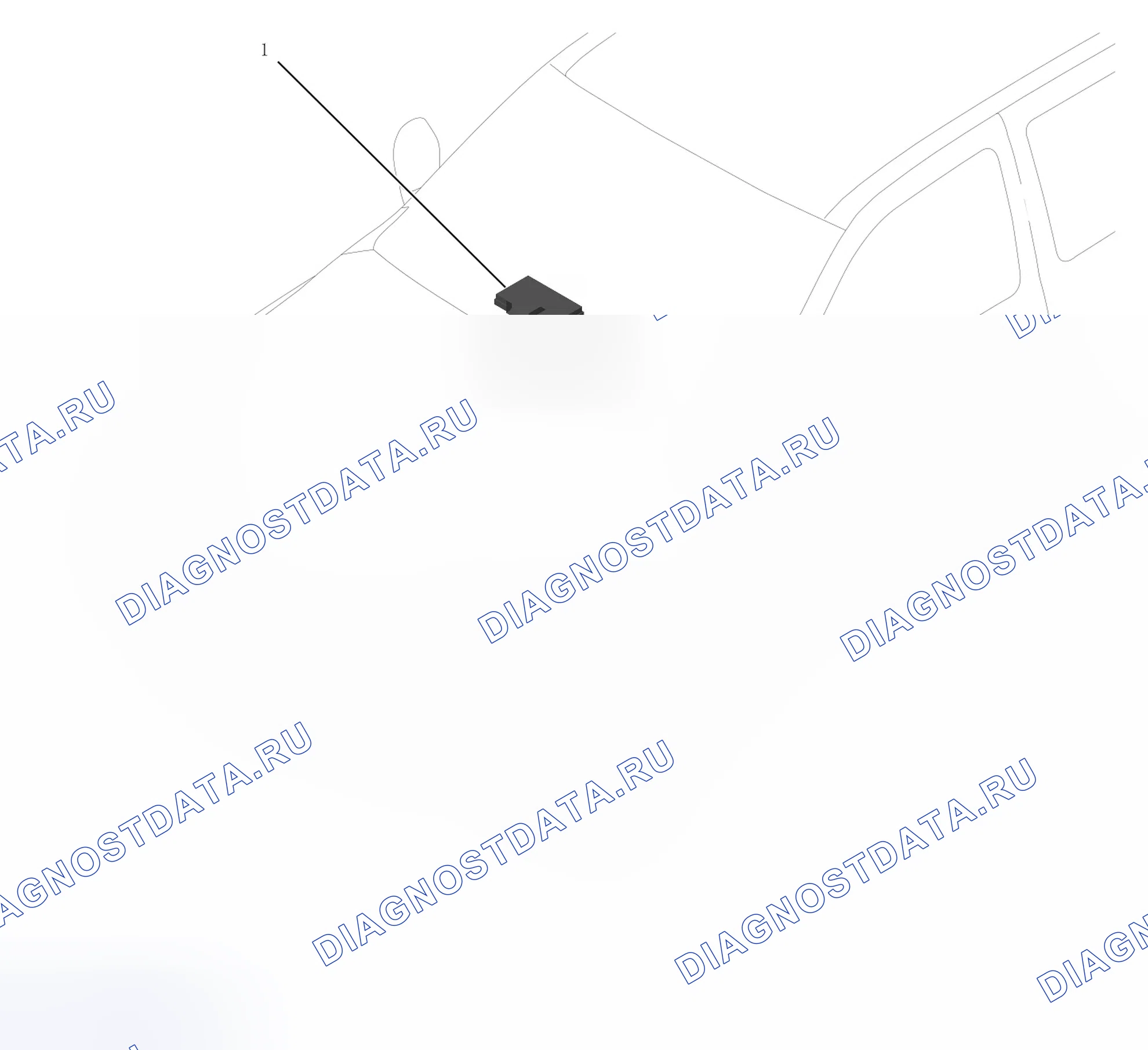 Схема расположения распрераздаточной коробки системы — Great Wall Wingle-5. Great-Wall Wingle 5 I