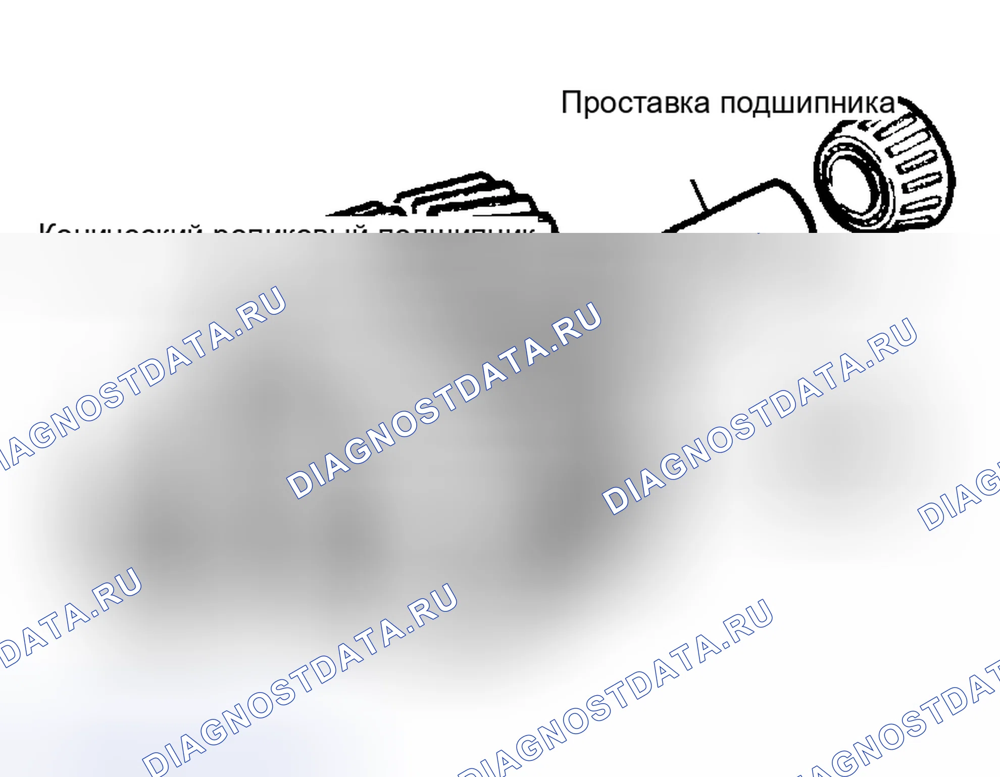 Рис. 70: Повторная сборка. Land Rover Range Rover I