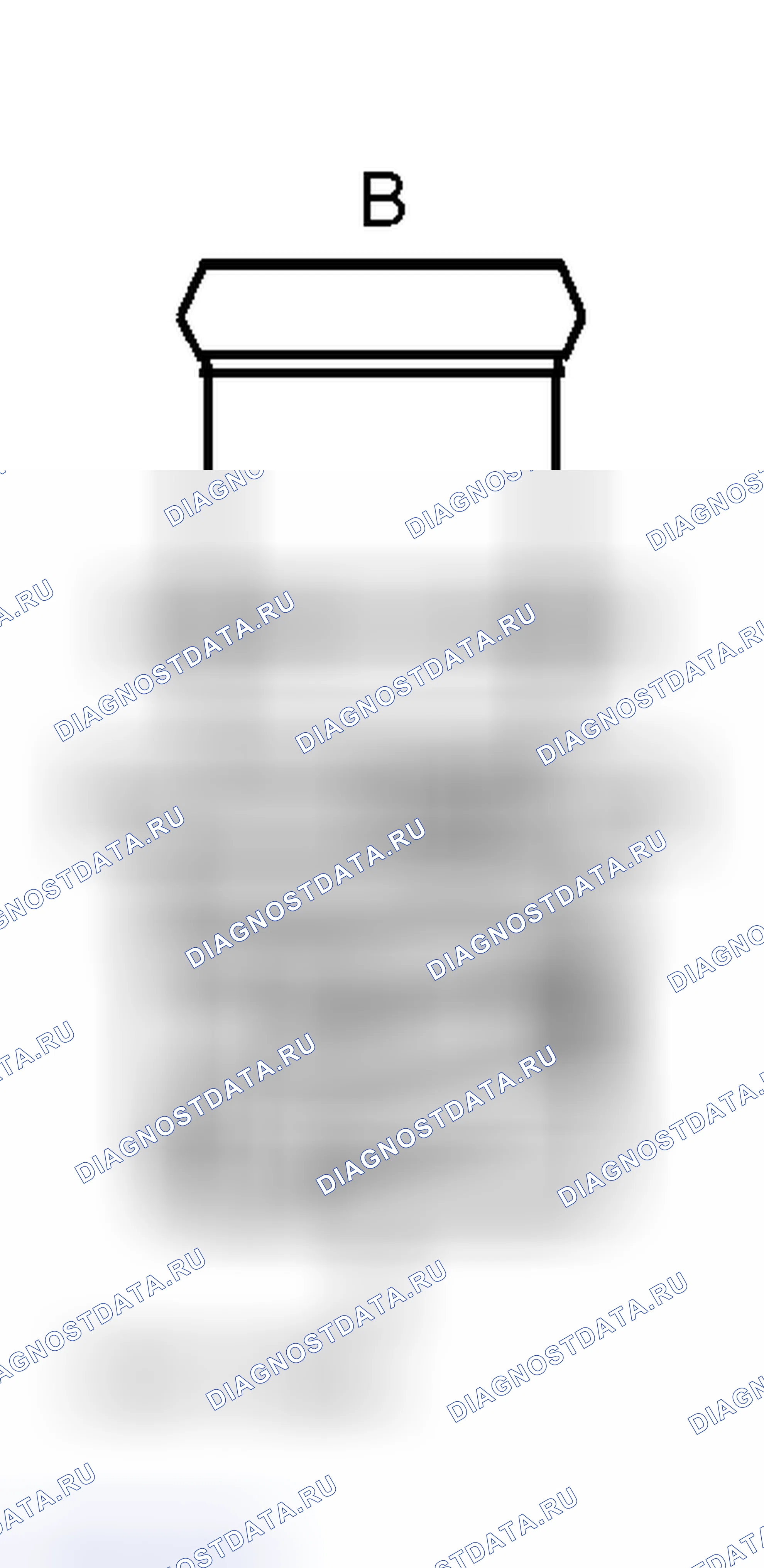 Рис. 73: Проверка клапанов - Mazda6 (3.0L) и MPV. Mazda Protege BJ