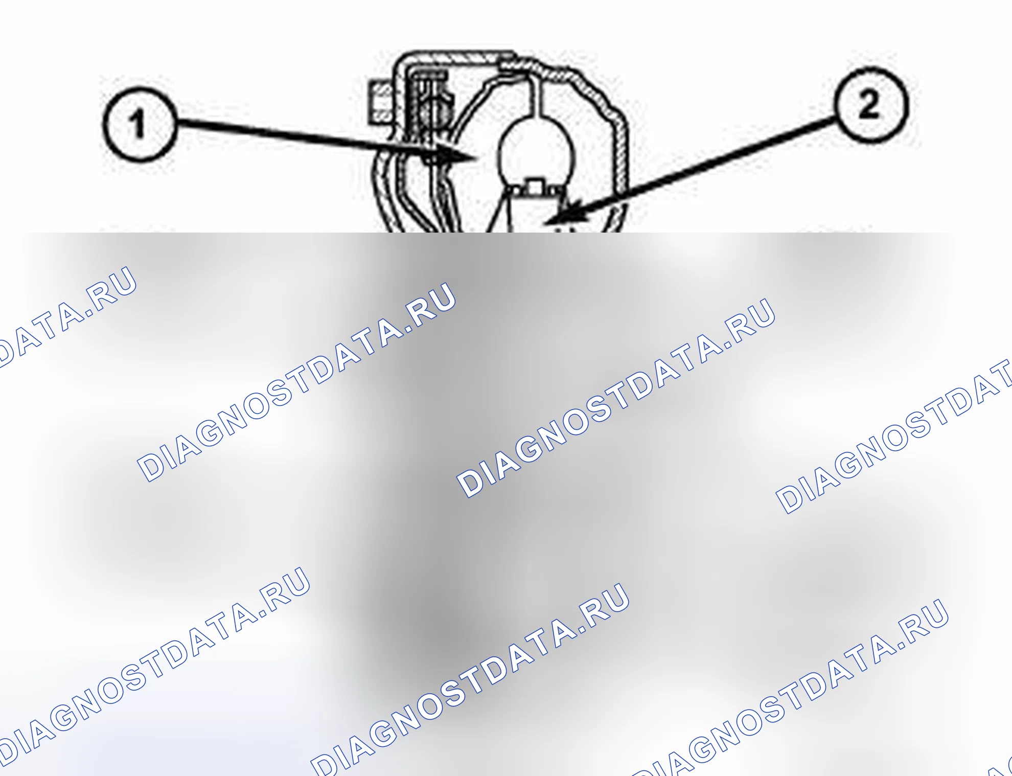 Рис. 119: ТОЧКИ УТЕЧКИ ГИДРОТРАНСФОРМАТОРА. RAM Pickup 3500 