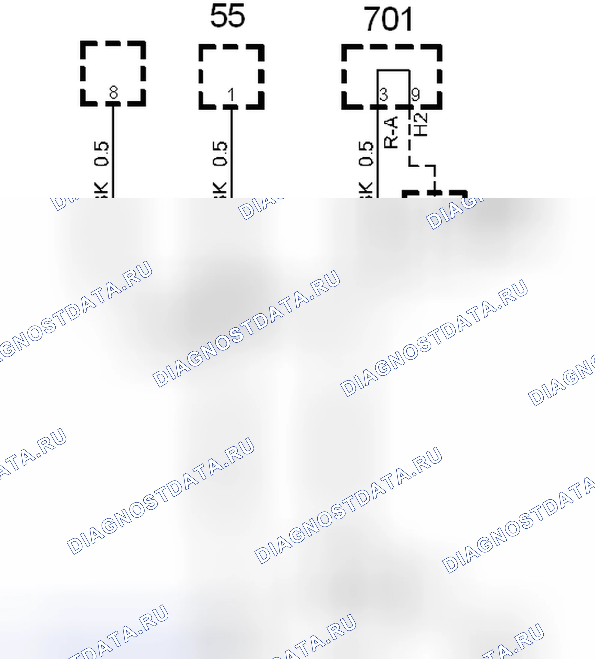 Рис. 536: Обжим J222, задний жгут, Cv. Saab 9-3 II