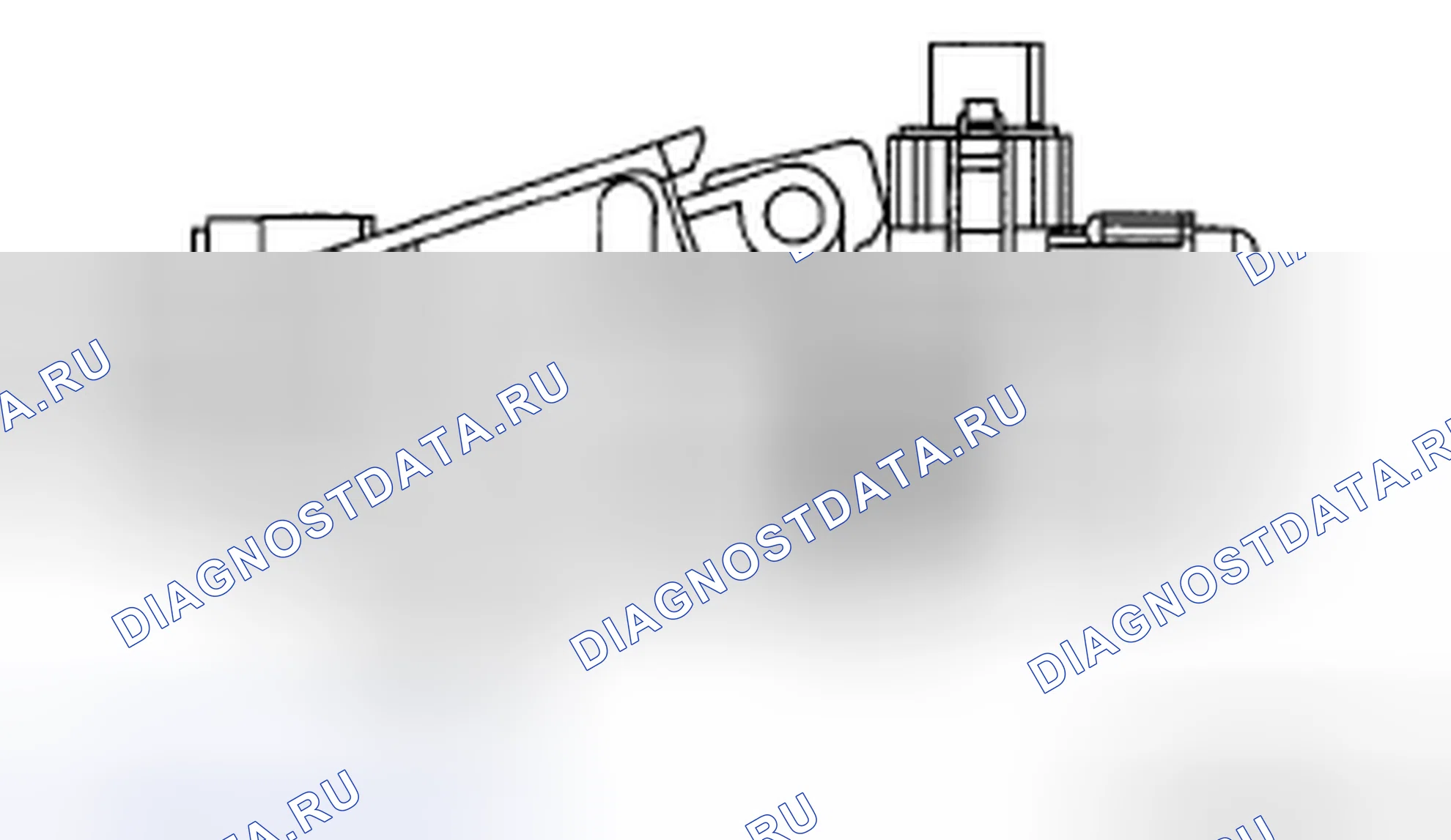Рис. 12: Ключевой цилиндр (без усовершенствованной бесключевой системы) Примечание по удалению. Mazda CX-7 I