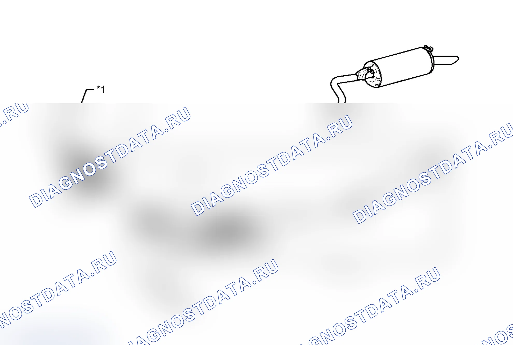 Рис. 133: РАСПОЛОЖЕНИЕ КАТАЛИЗАТОРА. Toyota Prius V I