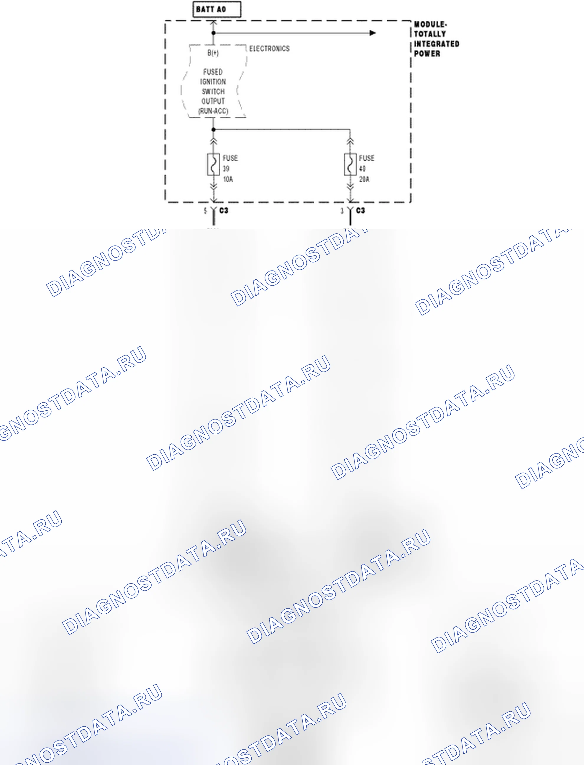 Рис. 25: Принципиальная схема. Dodge Cab & Chassis R3500 HD 