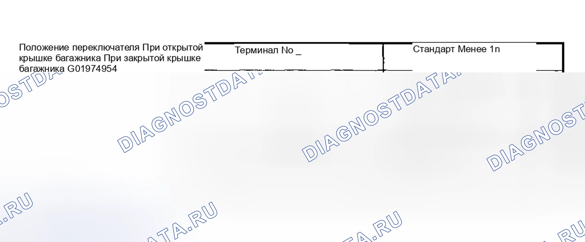 Рис. 58: ВЫКЛЮЧАТЕЛЬ ОСВЕЩЕНИЯ ПОМЕЩЕНИЯ БАГАЖНИКА. Subaru Impreza GD/GC/GG рестайлинг