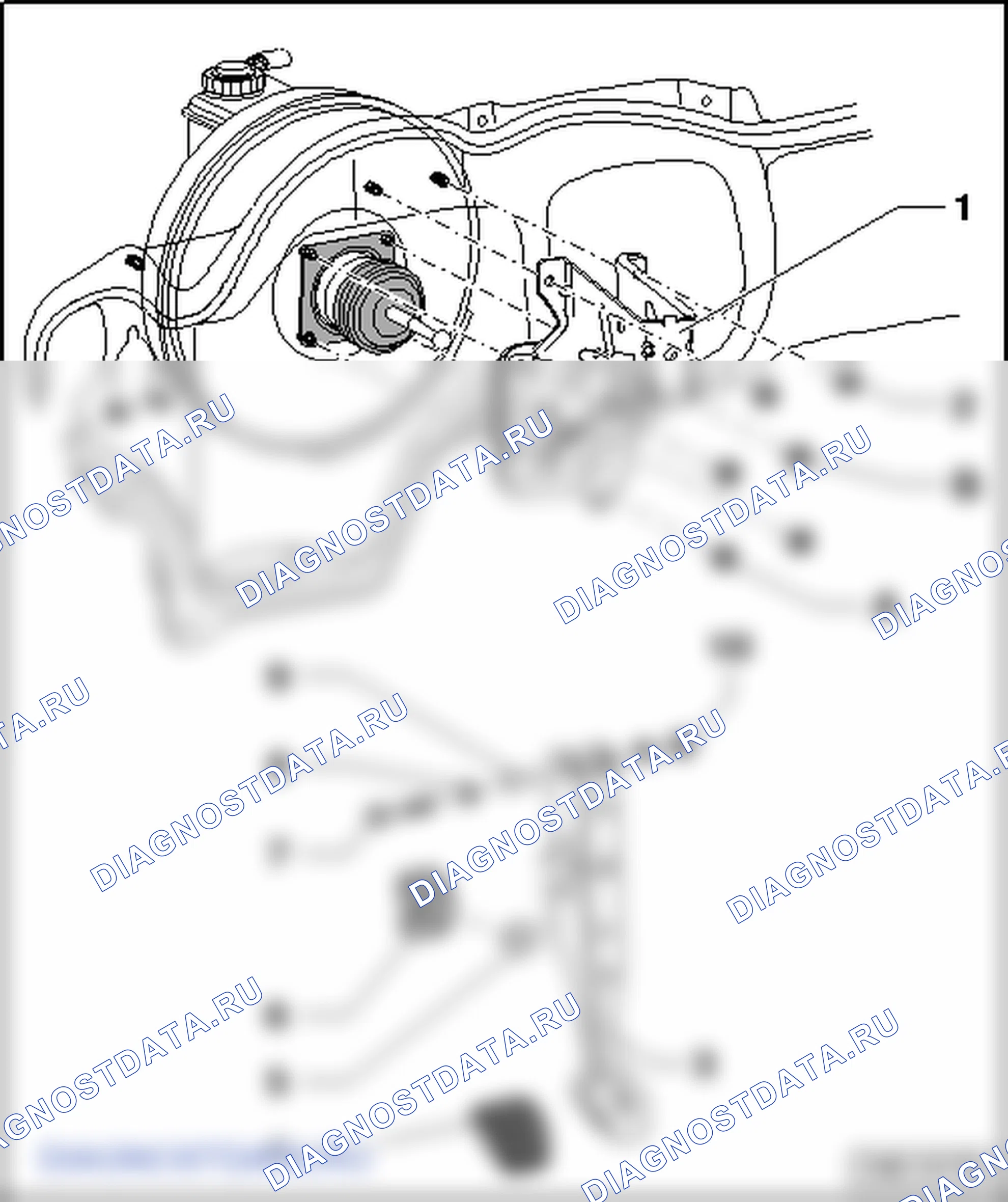 Детали и узлы педали тормоза. SEAT Alhambra Ii